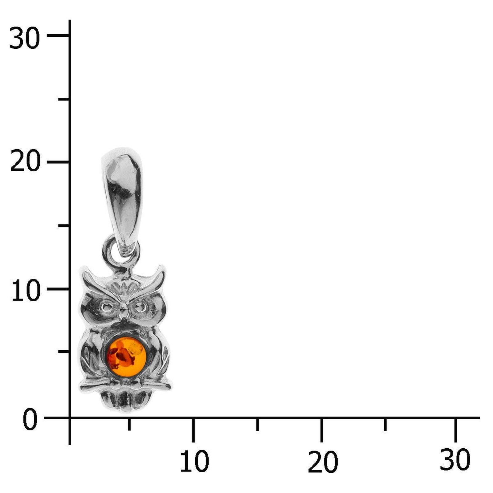 OSTSEE-SCHMUCK Kettenanhänger Ostsee-Schmuck Anhänger kleiner Uhu Anhänger günstig online kaufen