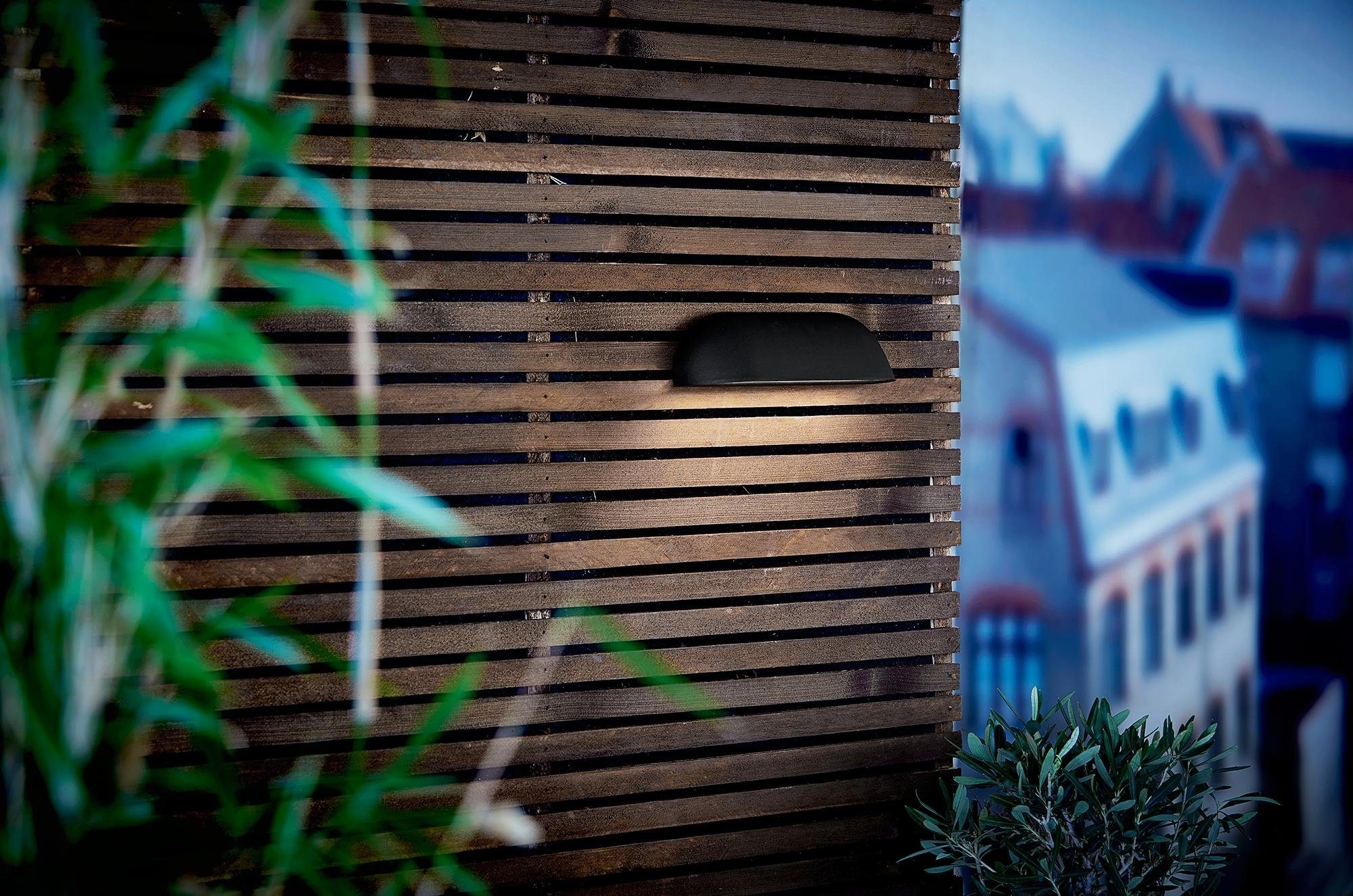 Nordlux LED 26, fest Front LED Außen-Wandleuchte Warmweiß integriert