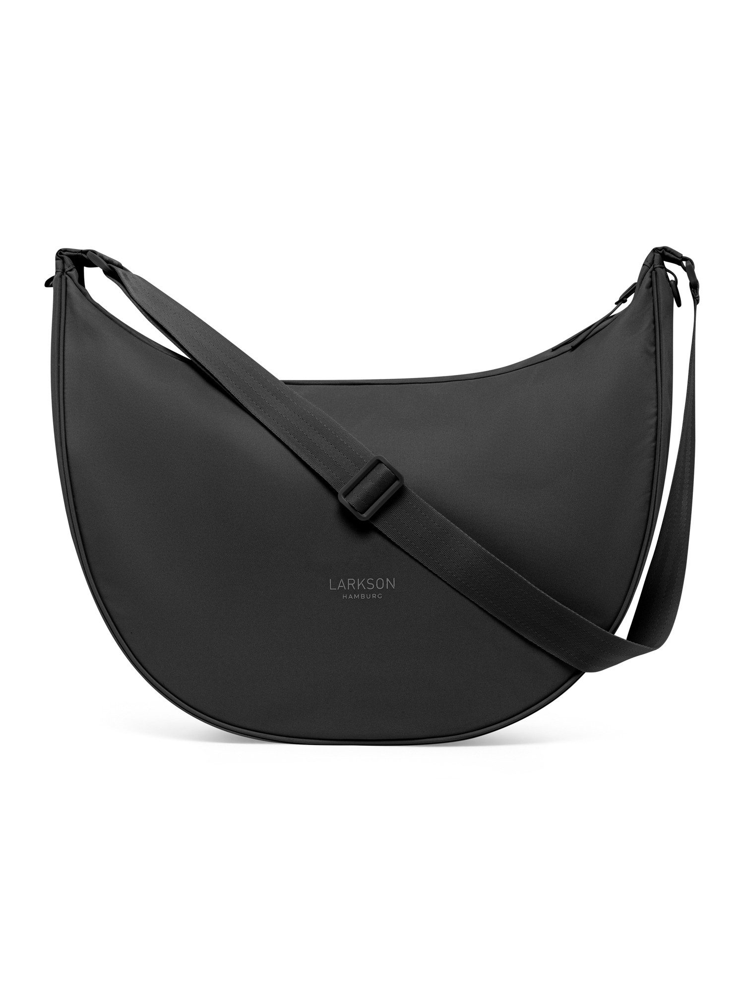 LARKSON Umhängetasche Solveig XL Half Moon Bag aus recyceltem Polyester, Gr günstig online kaufen