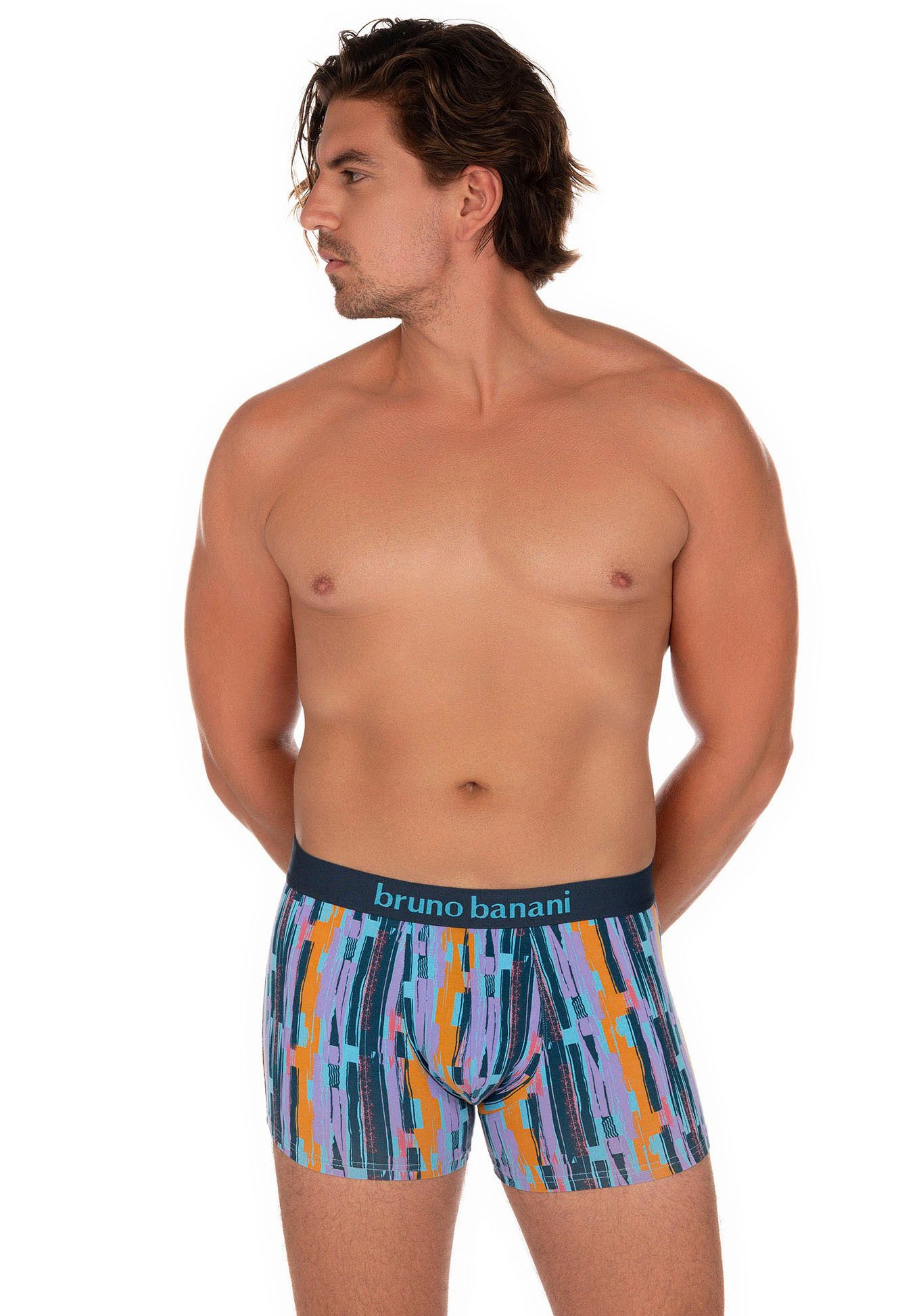 Bruno Banani Boxershorts Retro Pants (2er Pack) mit stylischen Mustern – Bild 3 von 5