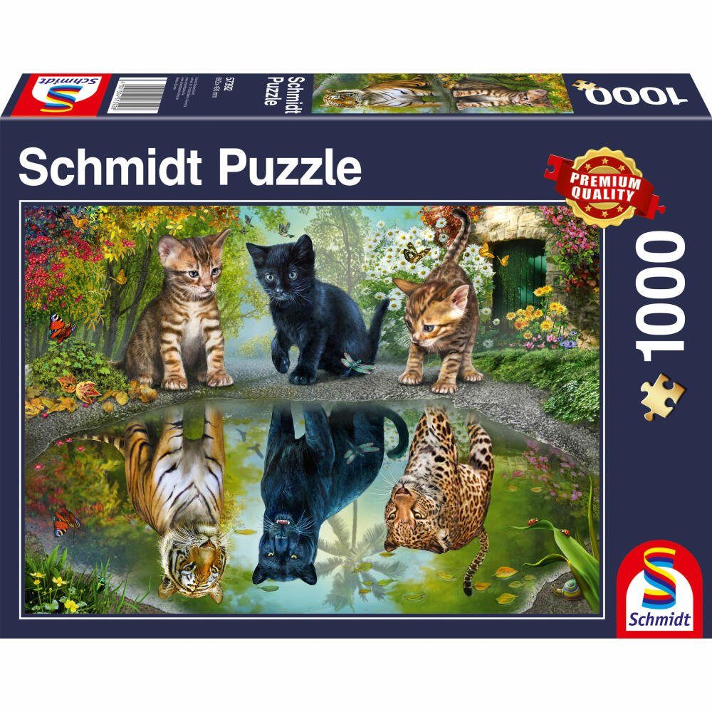 Schmidt Spiele Puzzle Dream Big! 1000 Puzzleteile Teile, 1000