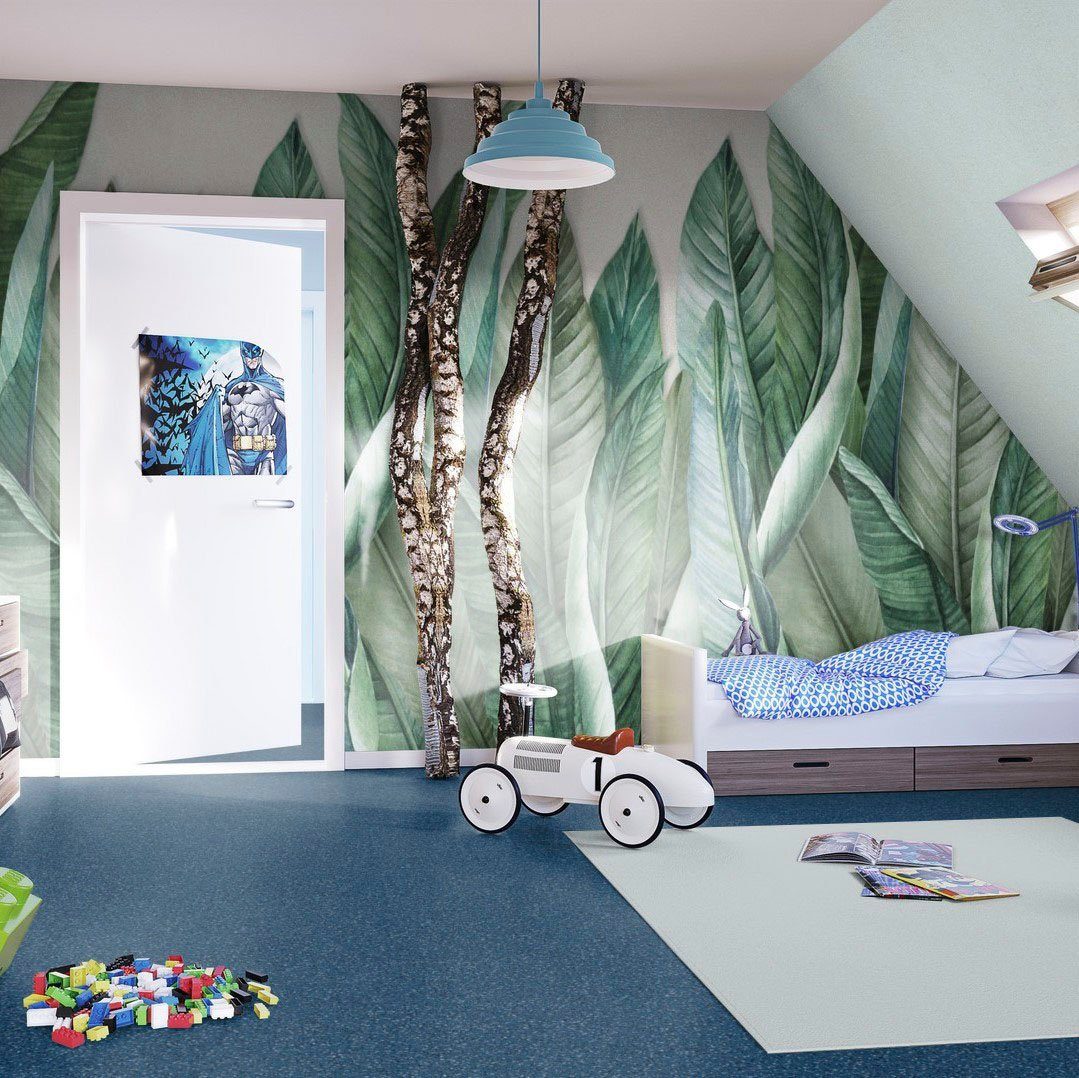 Wohnzimmer, 400/500 Passion Veloursteppich Kinderzimmer, Höhe: Schlafzimmer, rechteckig, dunkel-blau mm, (Riva), Vorwerk, 1006 Breite 6,7 cm Teppichboden