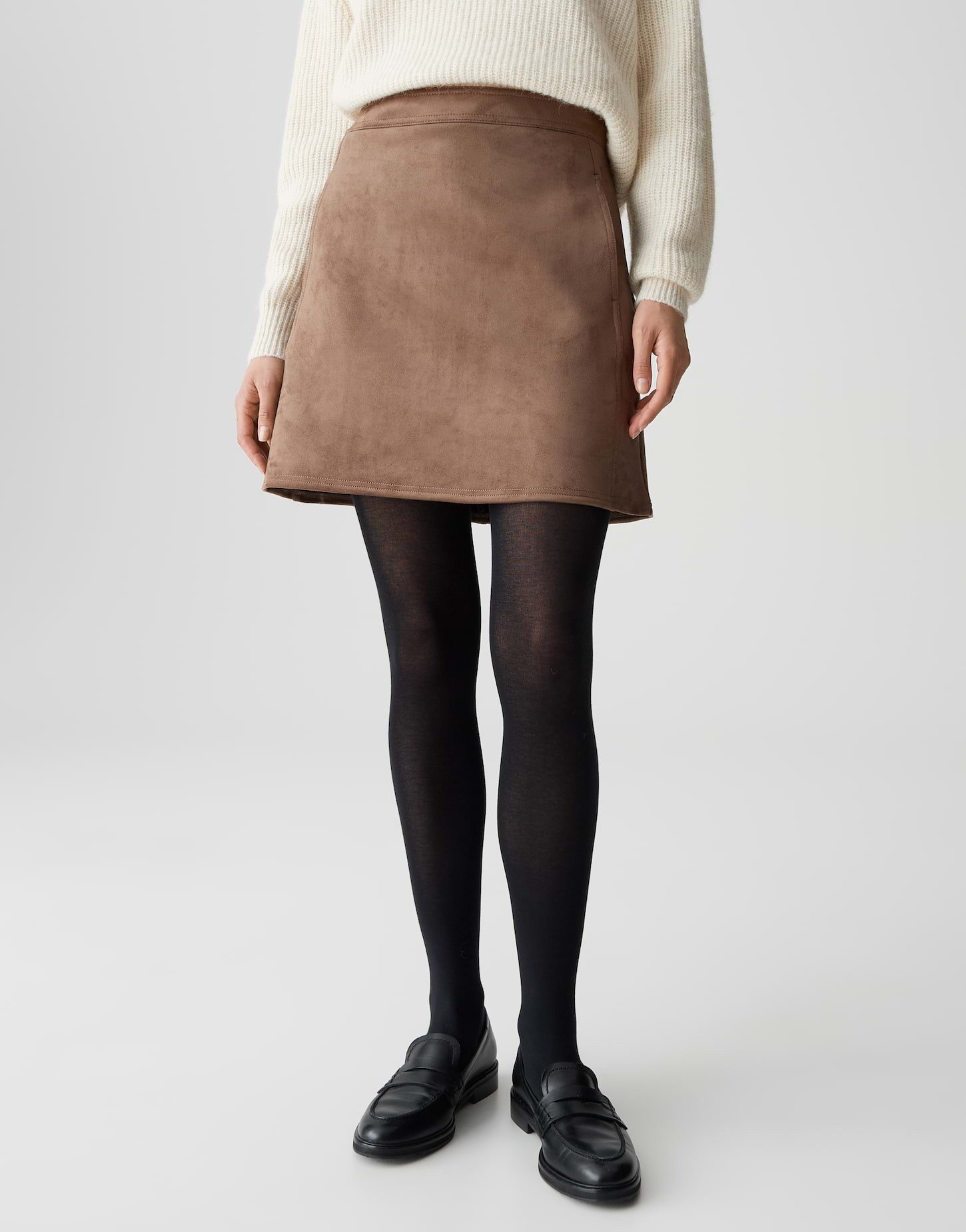 OPUS Lederrock RELVINA COZY in Veloursoptik günstig online kaufen