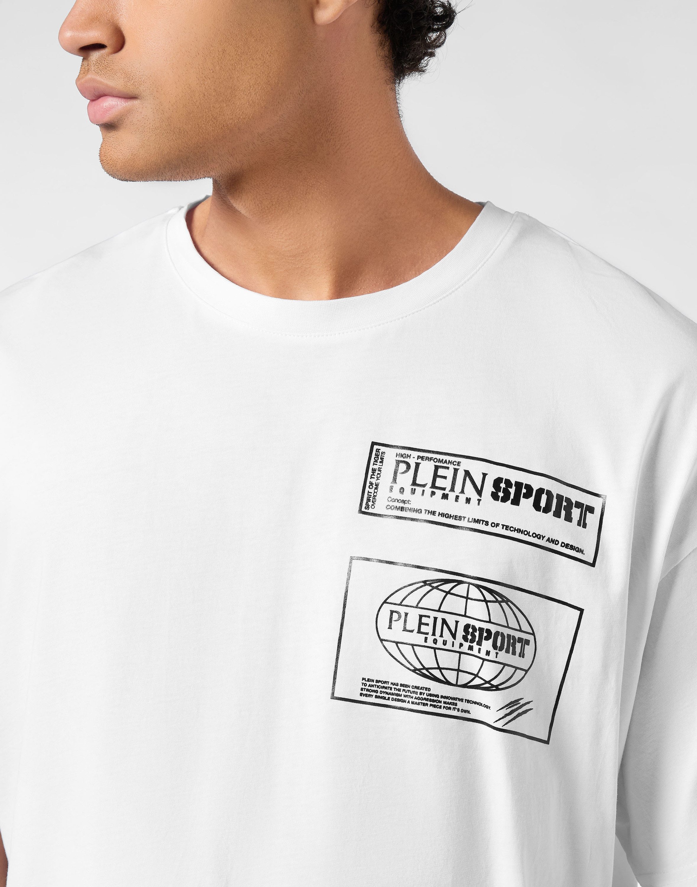 PLEIN SPORT T-Shirt Kurzarm-Rundhals-T-Shirt