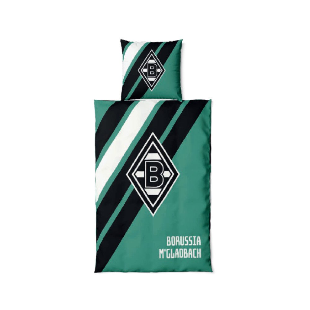 Borussia Mönchengladbach Bettwäsche Borussia M´Gladbach Bettwäsche "Block Stripes"