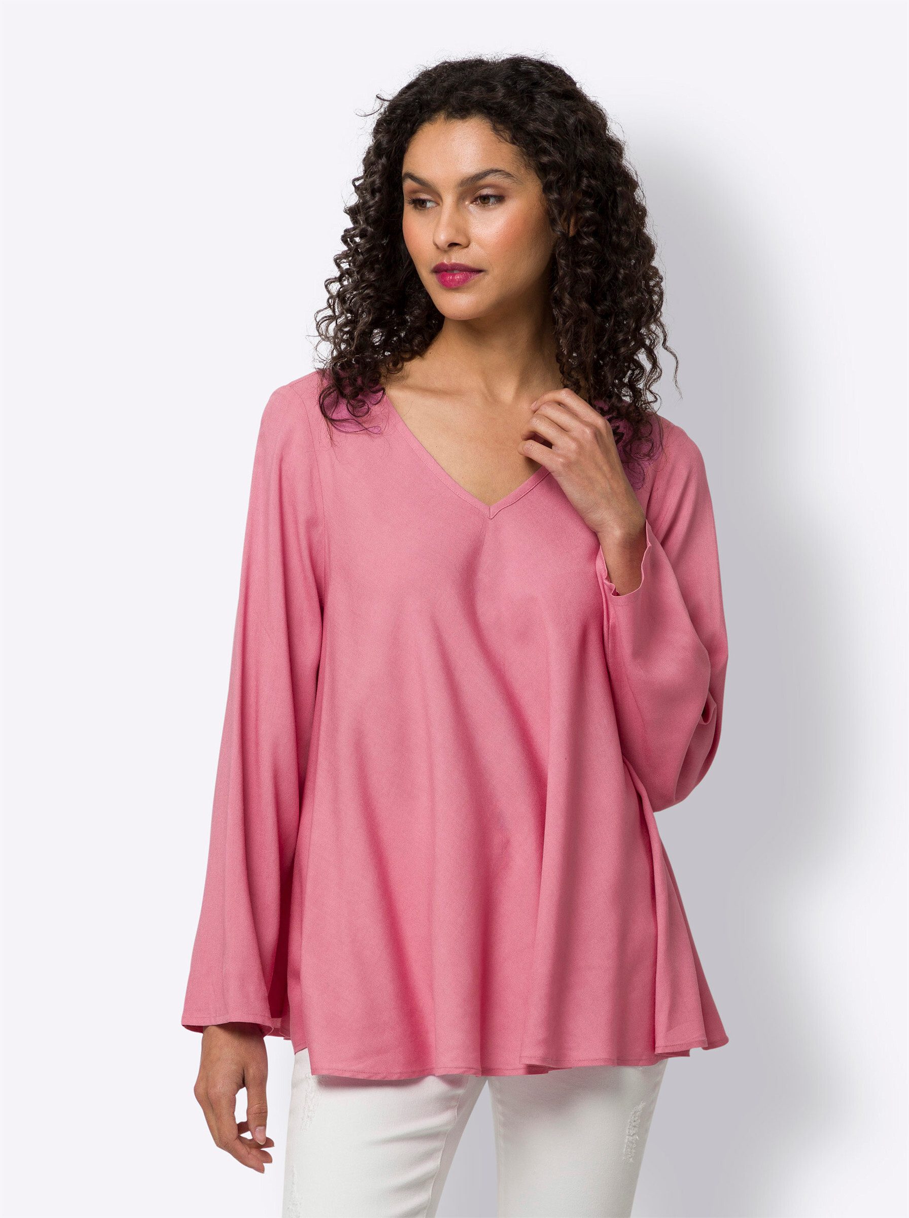 heine Klassische Bluse Langarm-Bluse . günstig online kaufen