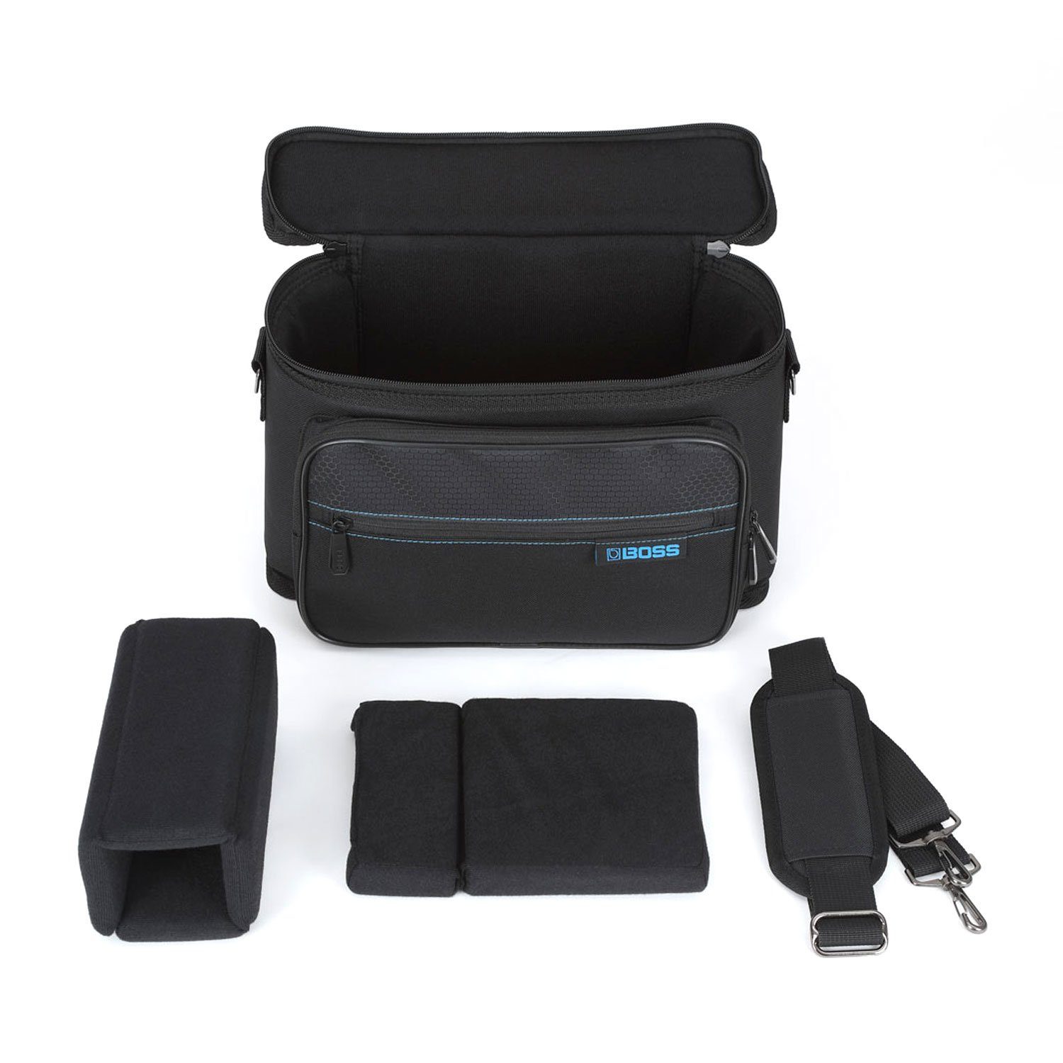 Boss by Roland Tragetasche Boss CB-VE22 Tasche für VE-22 / VE-20 mit XLR-Kabel (Vorteils-Set inklusive XLR-Kabel 6m), Tasche für Effektgerät VE-22 / VE-20 mit XLR-Kabel