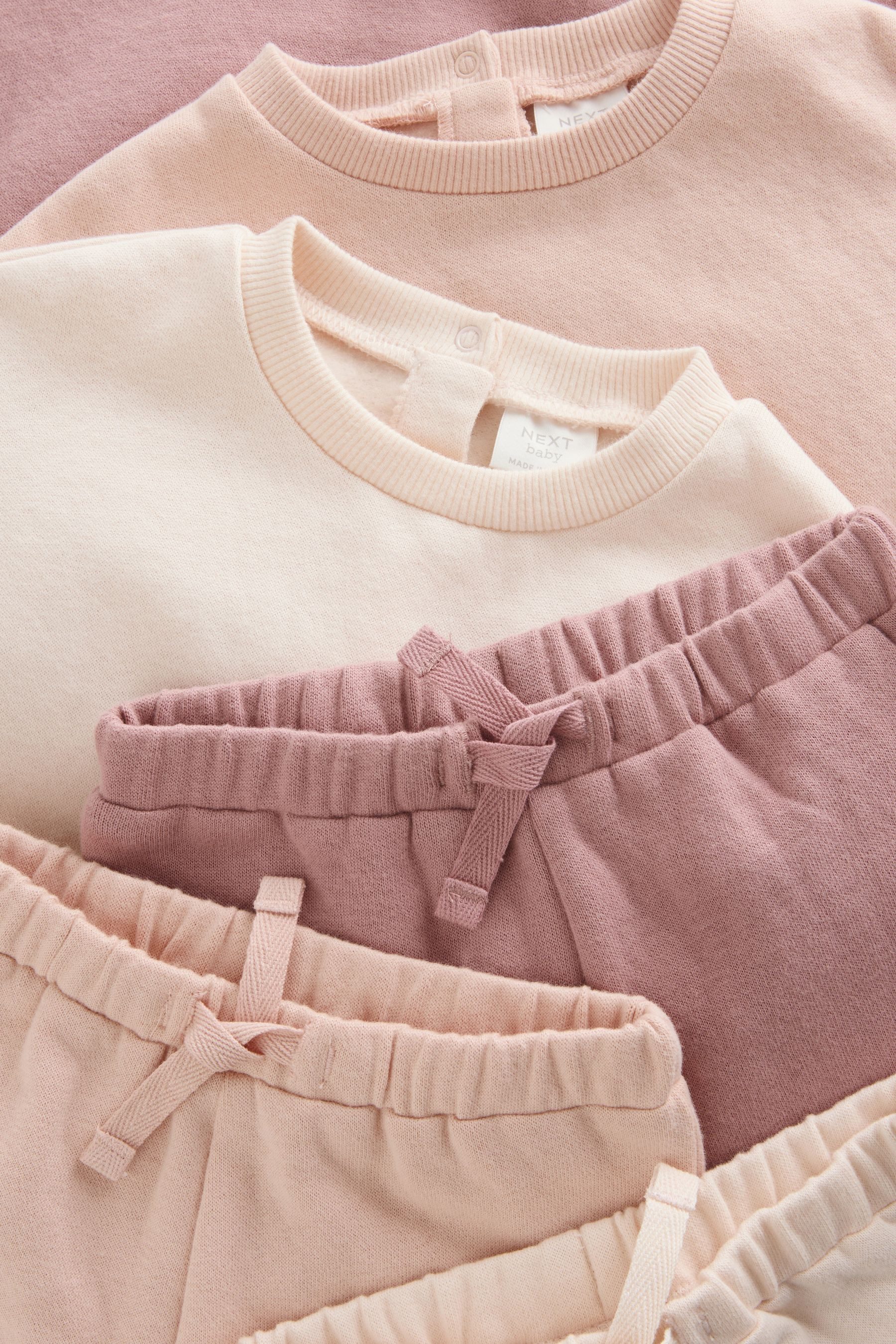 Next Sweatanzug 6er-Set Baby Sweatshirt und Jogginghosen (6-tlg) – Bild 5 von 5