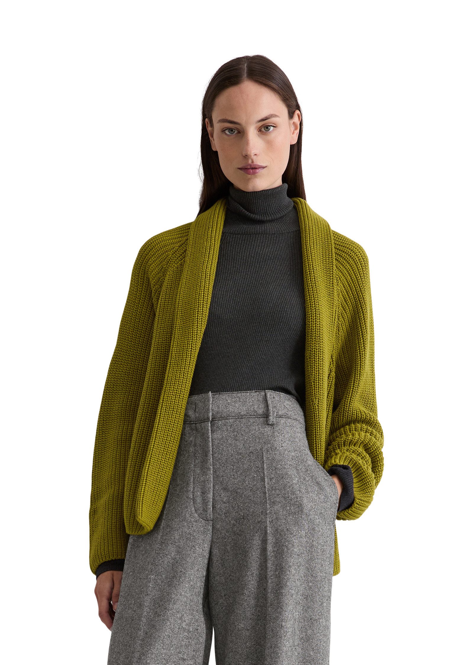 Marc O'Polo Cardigan aus Heavy-Weight-Organic-Cotton günstig online kaufen