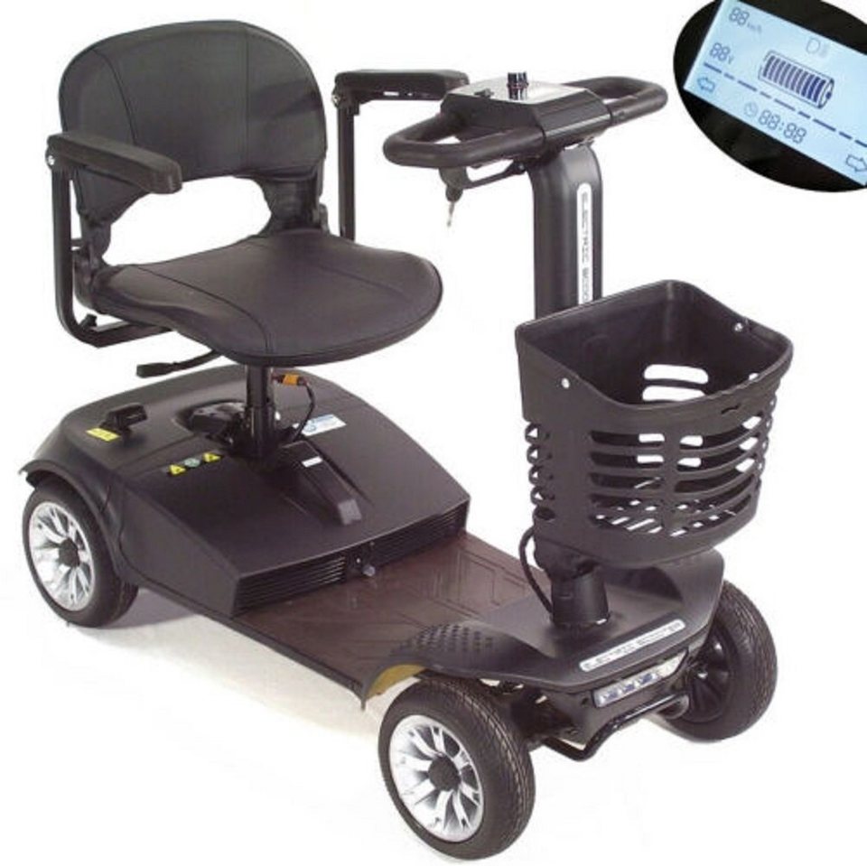 Apex Elektromobil Elektromobil Seniorenmobil Elektr. Rollstuhl Scooter 6km/h  56800, 350,00 W, (1-tlg)