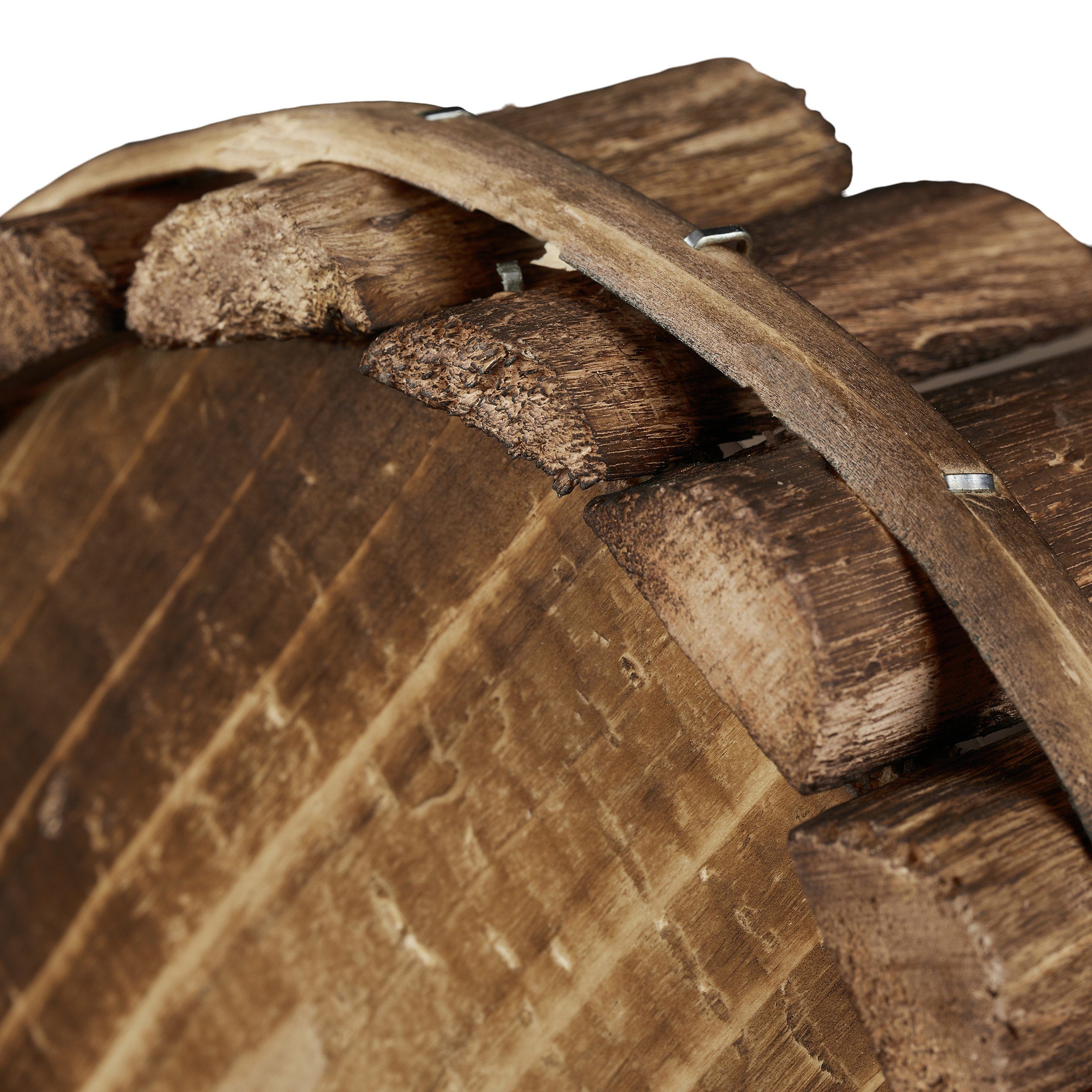 relaxdays Blumenkasten Holz 2er Set