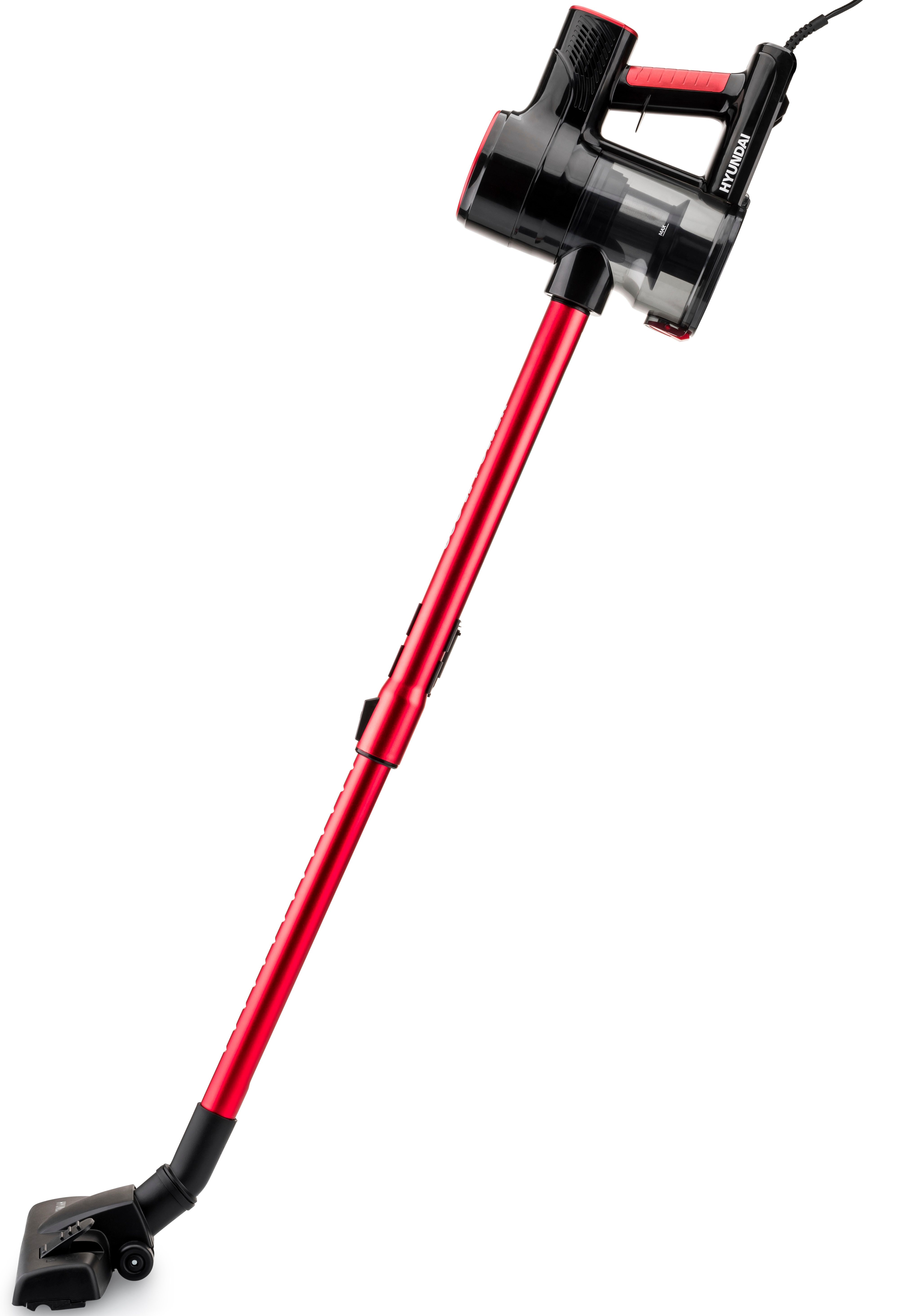 Hyundai Hand-und Stielstaubsauger VC609, 600 W, beutellos, Leichter 2-in-1 Staubsauger (Stiel & Hand)