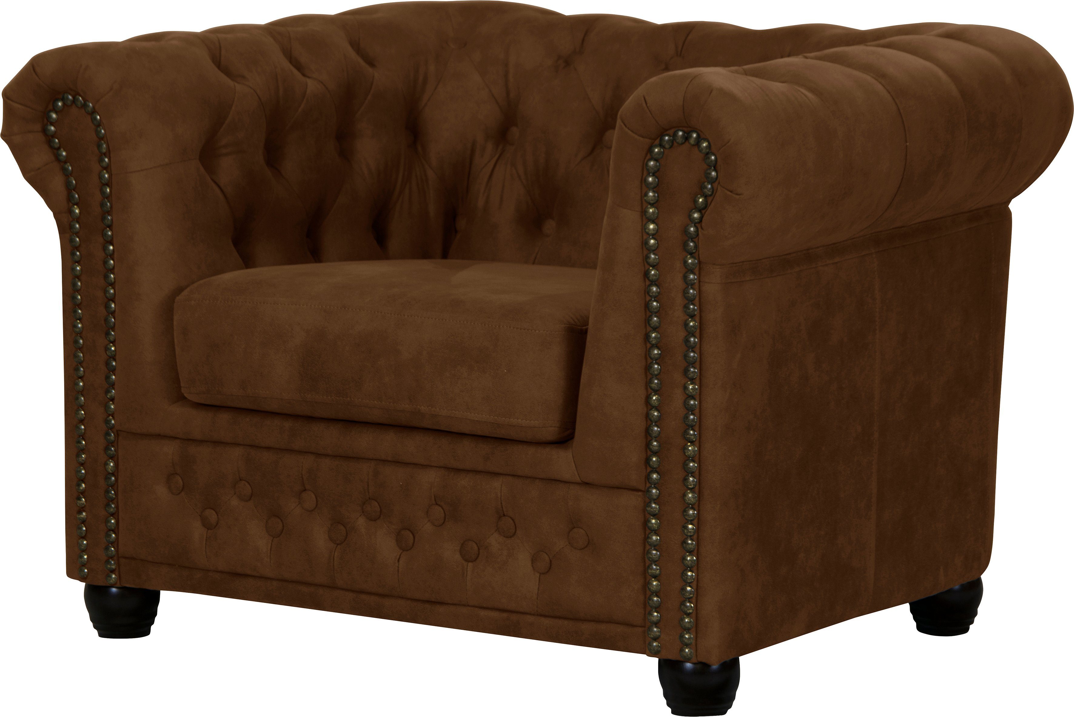Home affaire Chesterfield-Sessel Rysum Sessel, passend günstig online kaufen