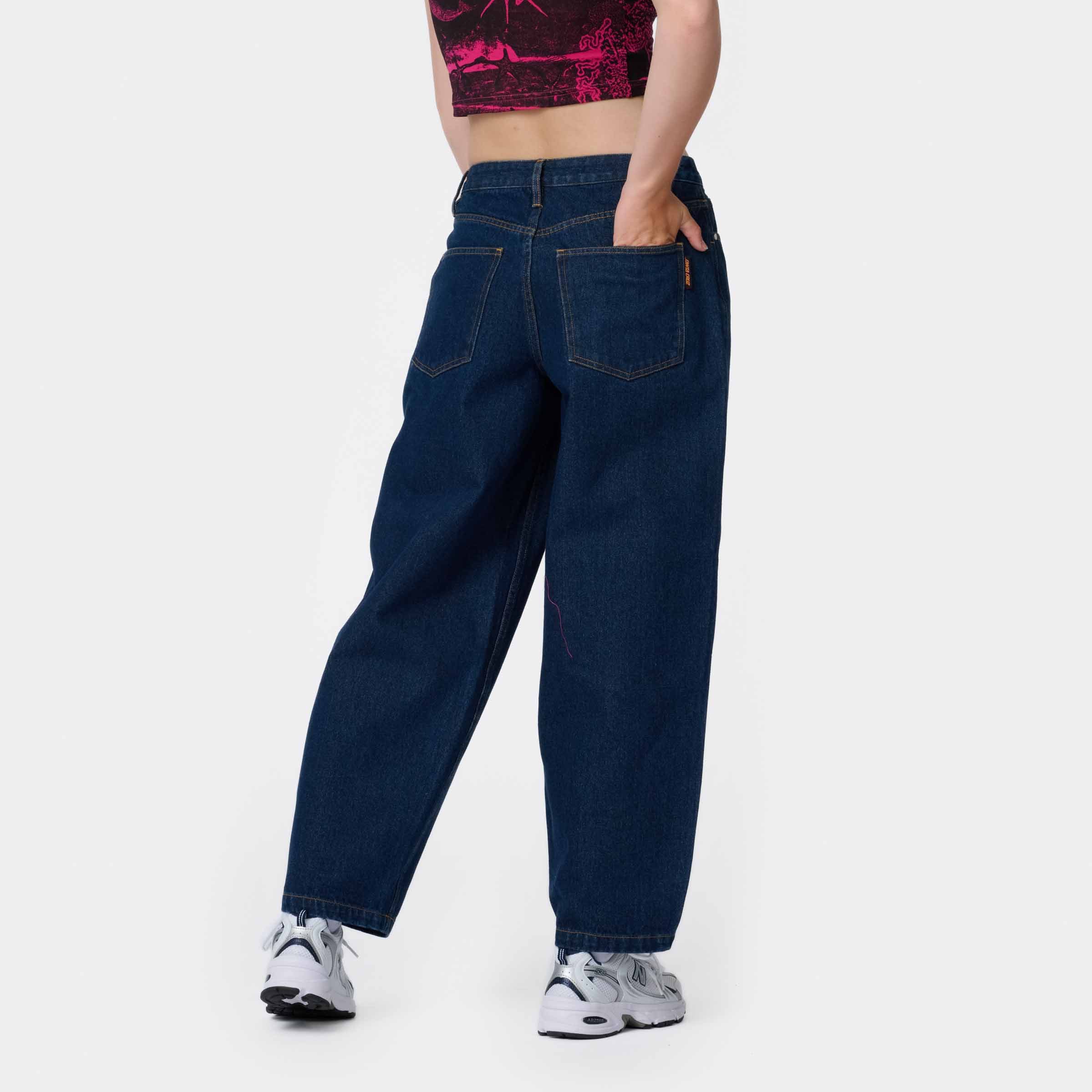 Santa Cruz Stoffhose CLASSIC BARREL PANT aus Baumwolle und Polyester, für sportliche Aktivitäten