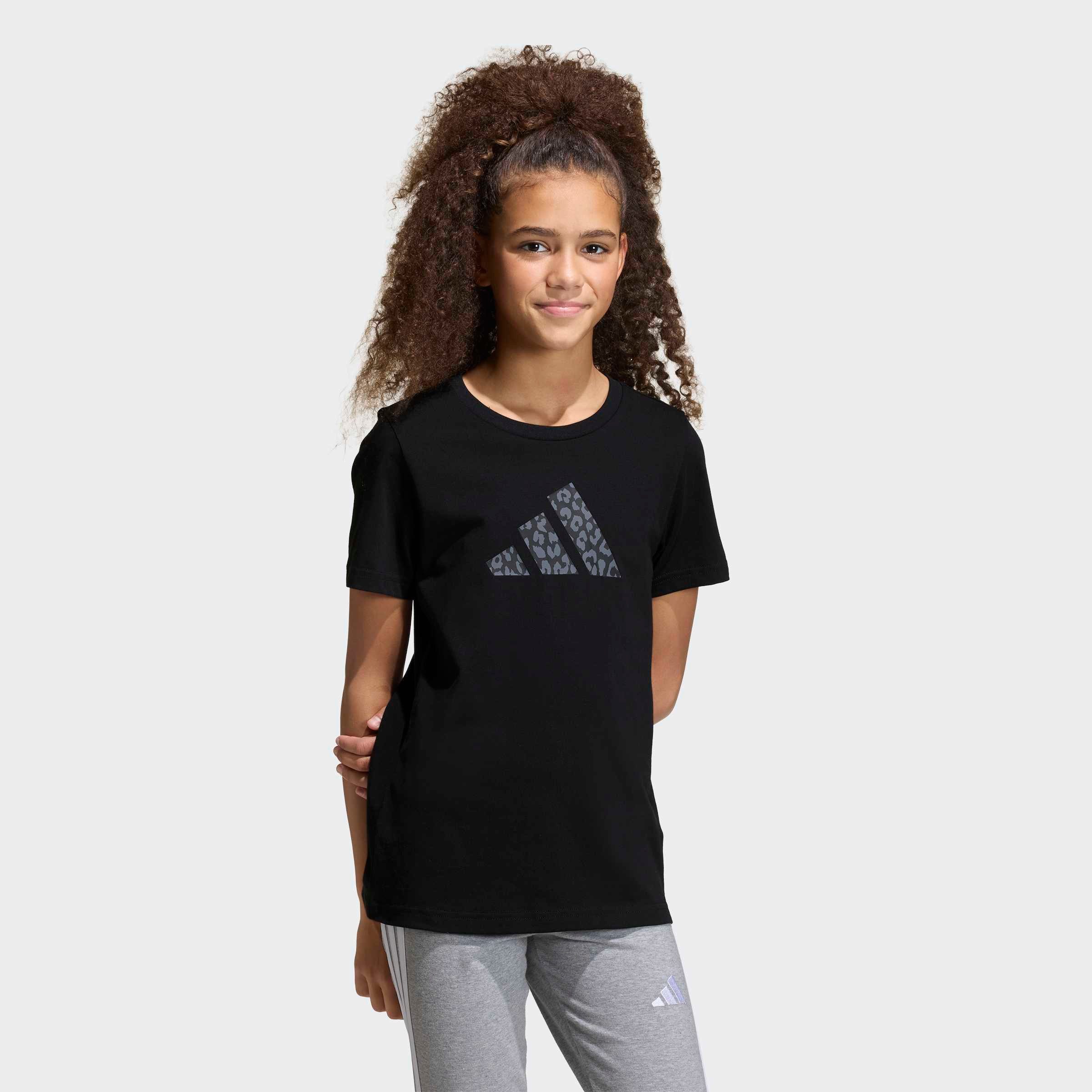 T-Shirt JUNIOR GIRLS GRAFIK, TIERMUSTER