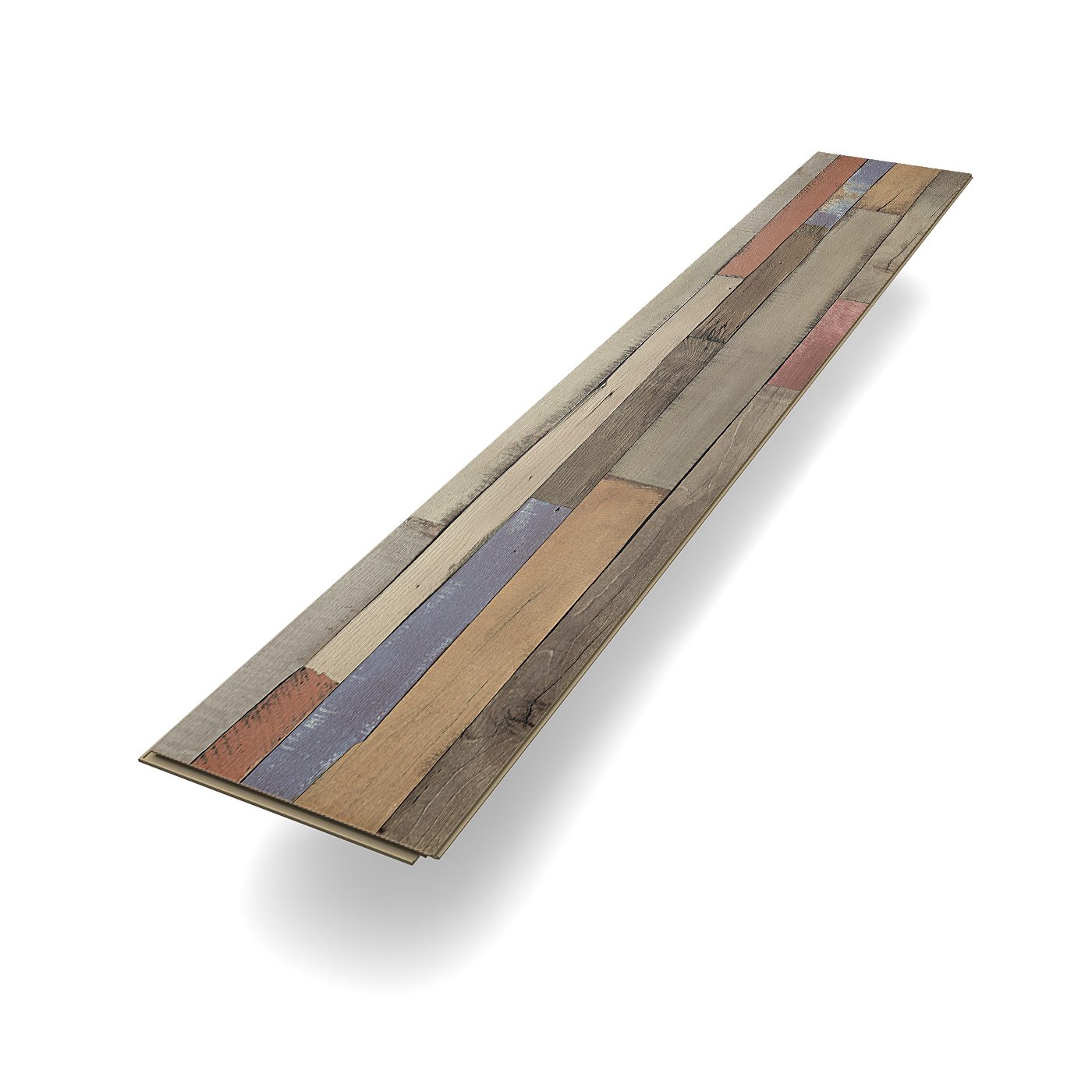 Bodenglück Ламинат Basic Kollektion - Dielen in natürlicher Holzoptik, Bunt, Dekor Rothaarsteig, 10 Planken á 1292 x 193 x 7 mm