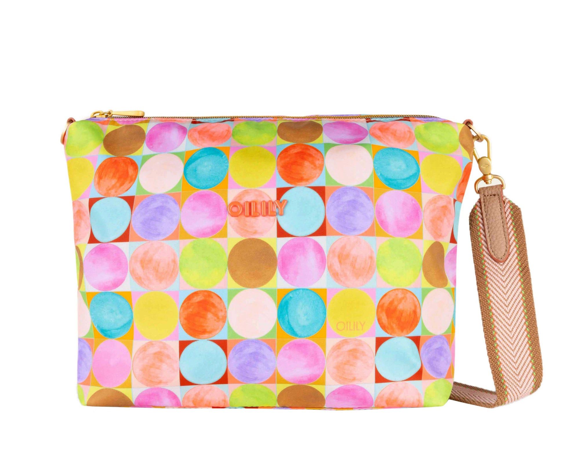 Oilily Schultertasche Bubbels Milly Shoulder Bag Multicolor