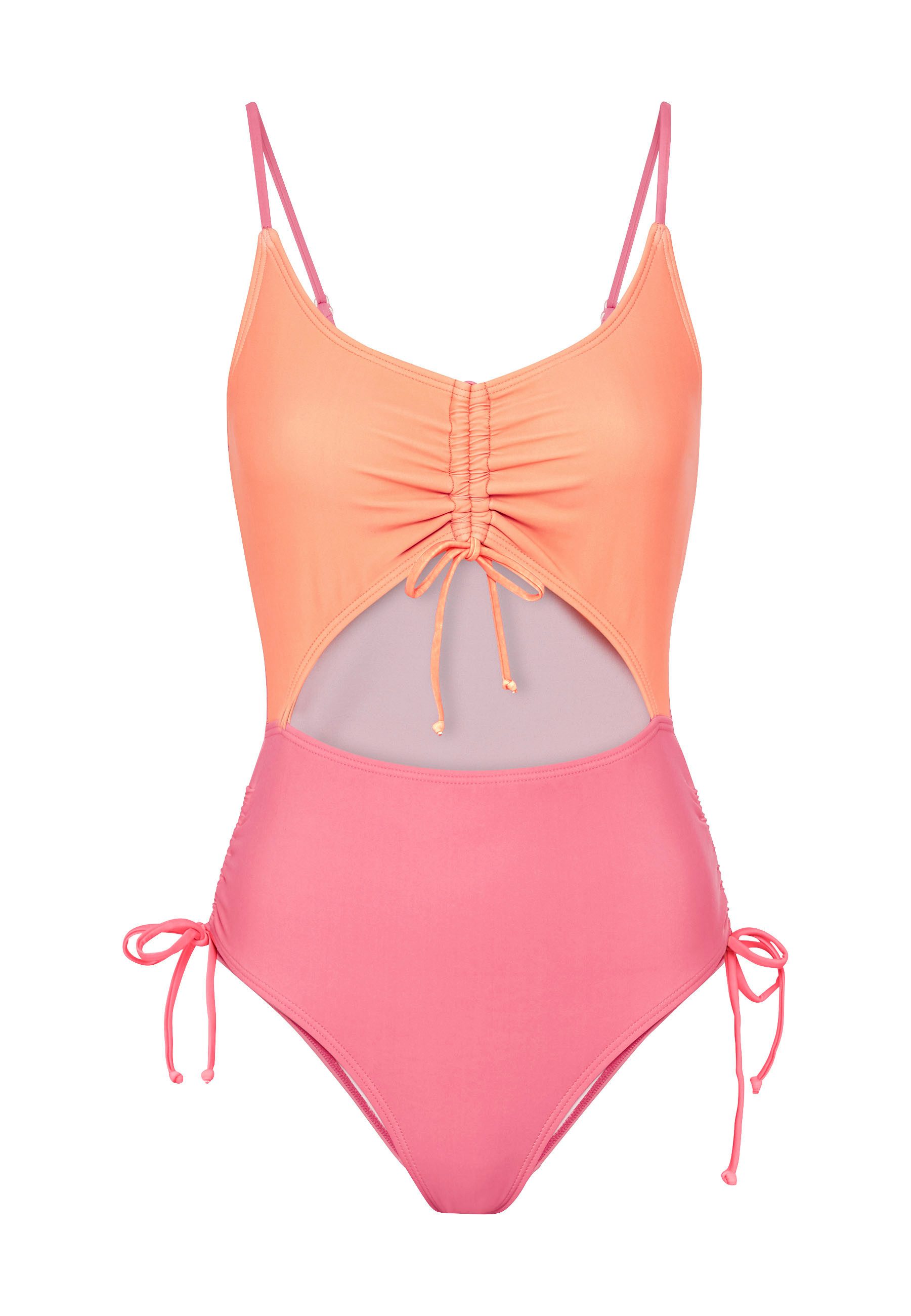 LSCN by LASCANA Badeanzug Auri in Colourblocking-Optik