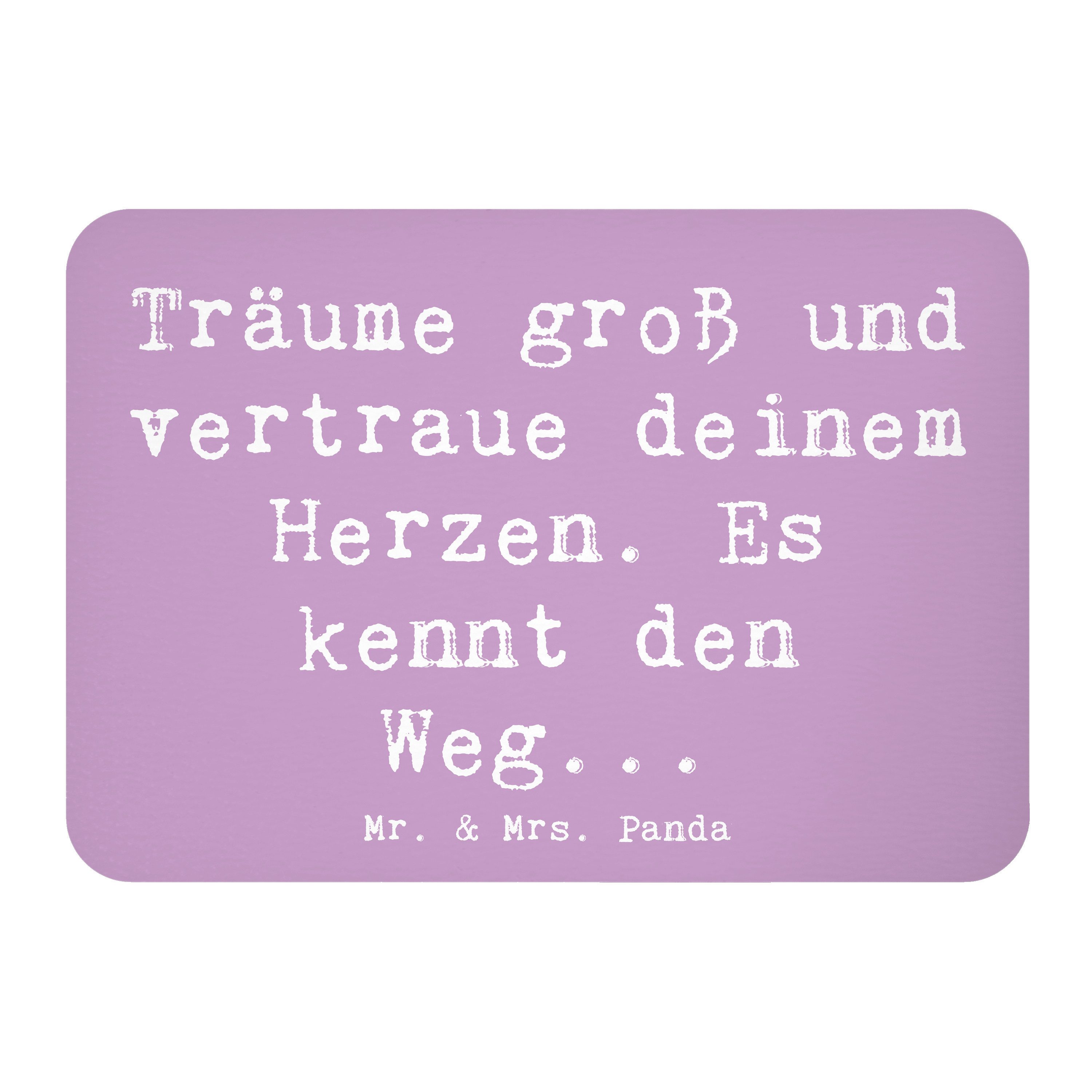 Magnet Spruch Herzen Vertrauen - Lavendeltraum - Geschenk, Mut haben, Heraus