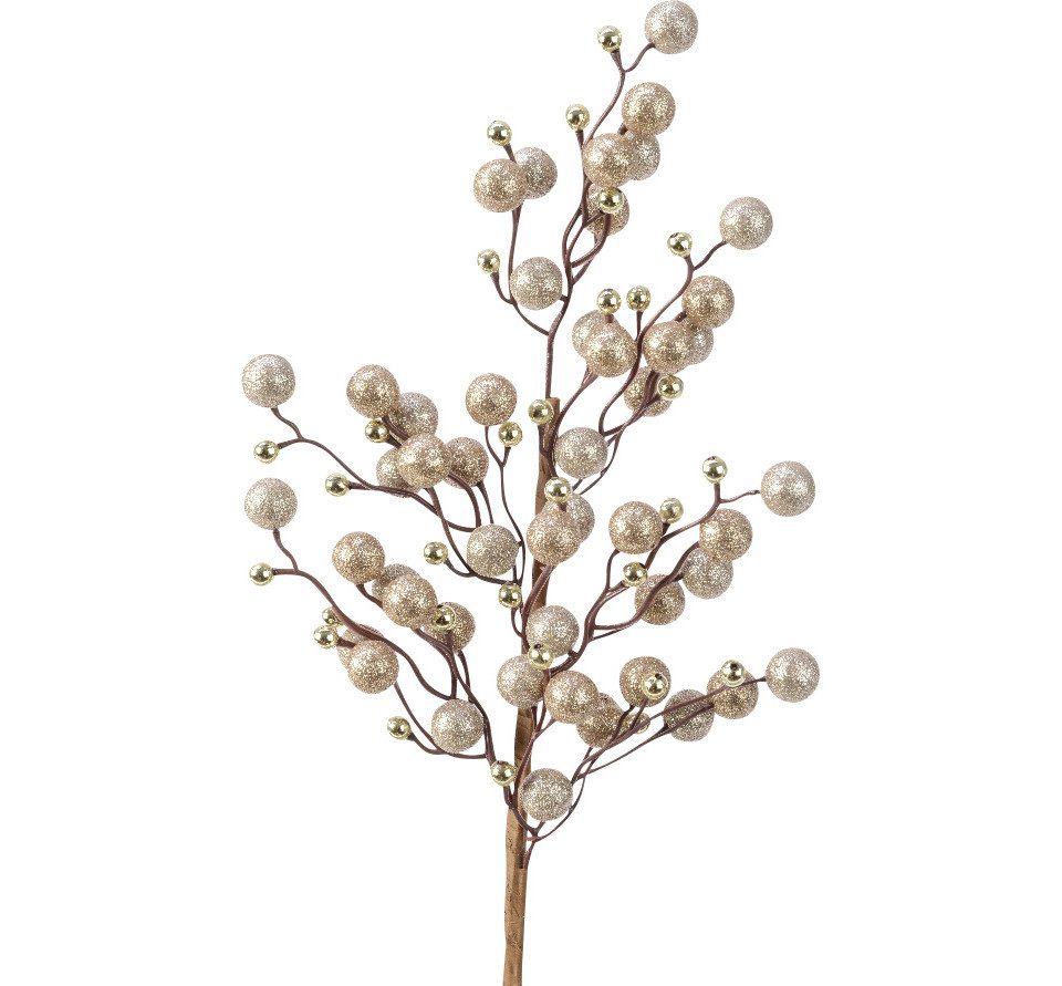 Kaemingk Weihnachtsfigur Kaemingk künstlicher Dekozweig karamel 60 cm günstig online kaufen