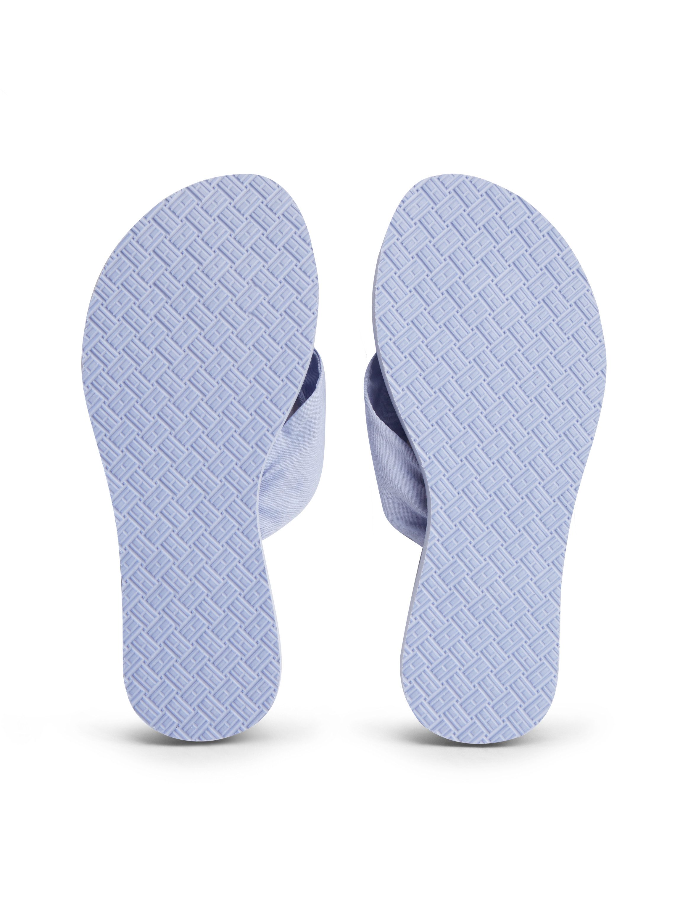 Tommy Hilfiger TH SCANDI SOFT SUMMER SANDAL Zehentrenner Sommerschuh, Strandschuh mit Schmuckelement