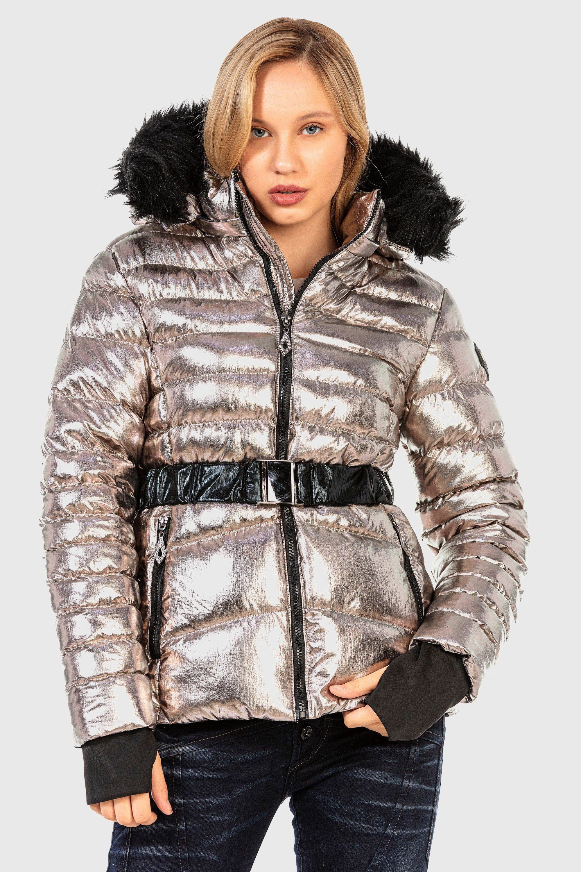 Cipo & Baxx Winterjacke WINTER JACKET modernes Design mit hohem Tragekomfor günstig online kaufen