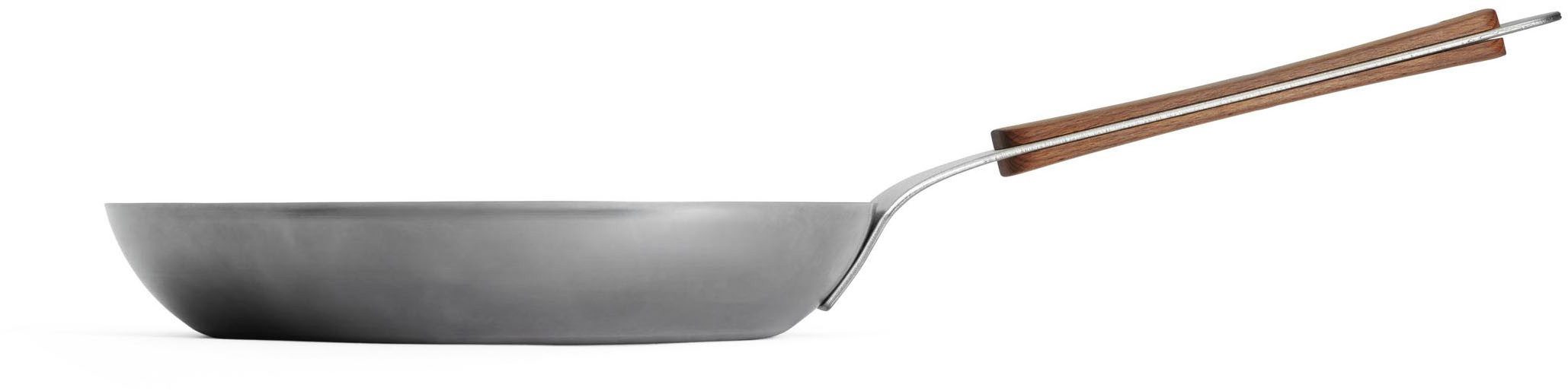 WOLL Bratpfanne Woll Carbon Steel Flachpfanne, Karbon-Stahl (1-tlg), natürlicher Antihafteffekt nach dem Einbrennen
