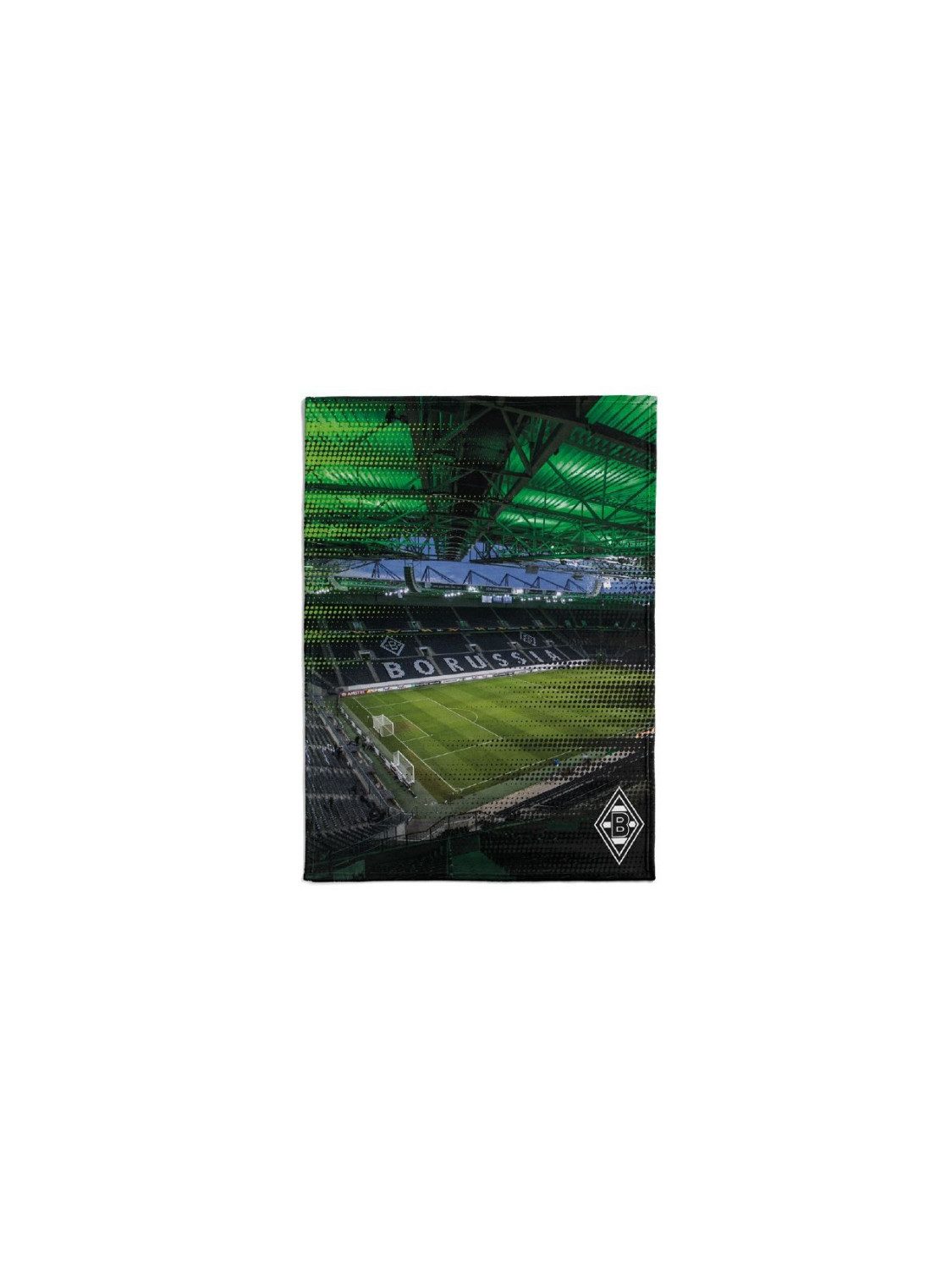 Borussia Mönchengladbach Tagesdecke Borussia M´Gladbach Flanellfleecedecke Stadion