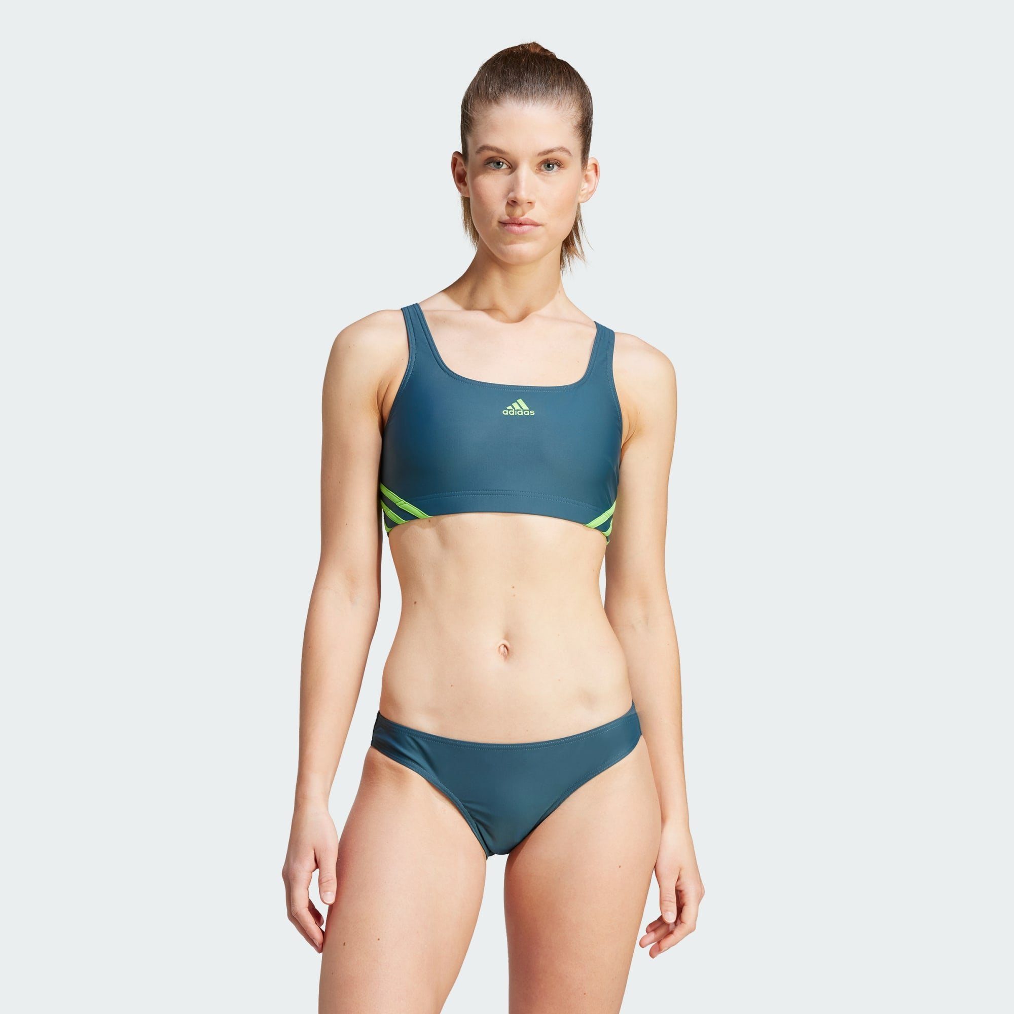 Night BIKINI Sportswear Arctic 3-STREIFEN Lime Lucid adidas / Bustier-Bikini