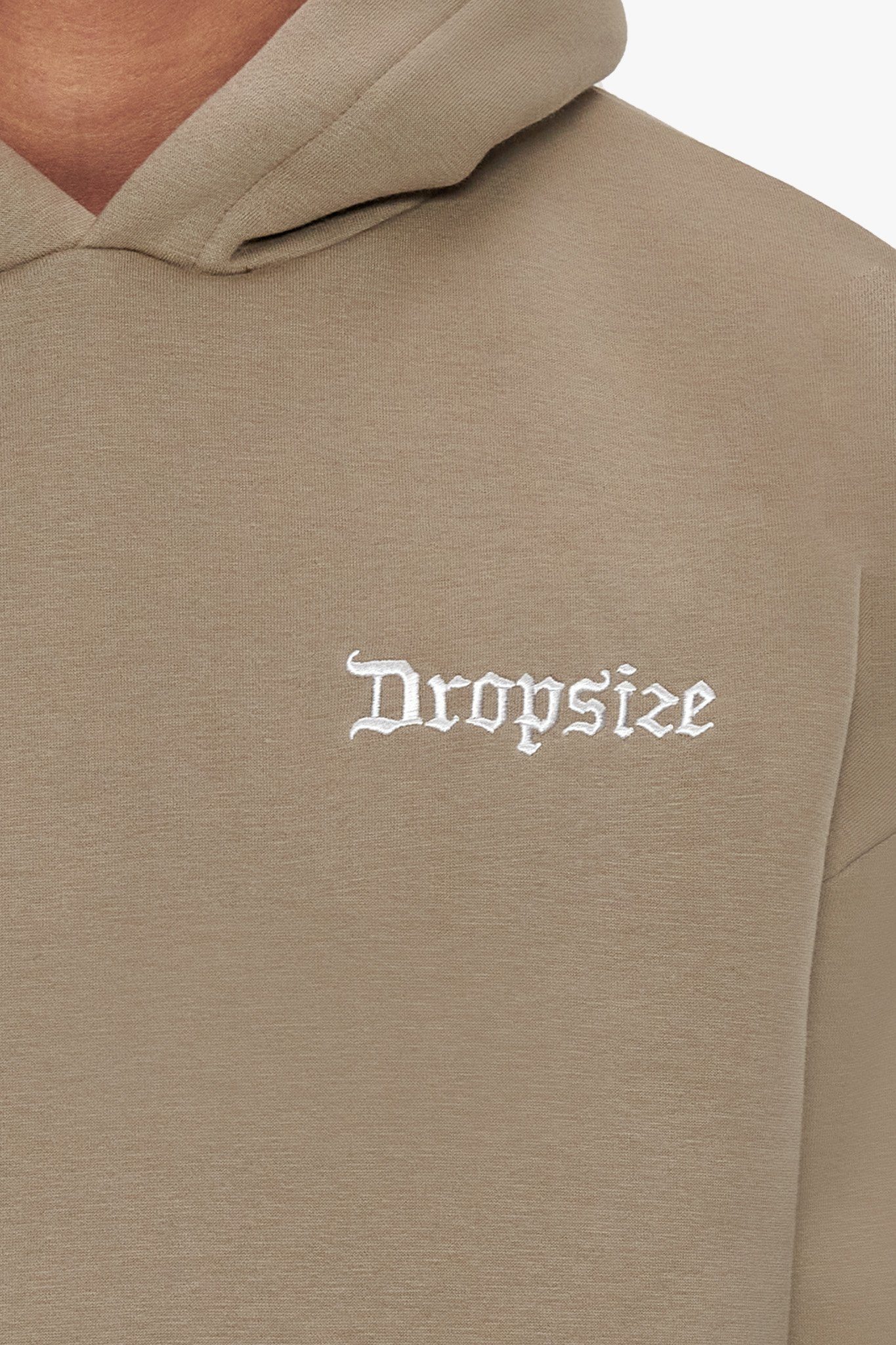 Dropsize Hoodie DH-1 Heavy Herren Hoodie Oversize 360 GSM Herren Kapuzen-Pullover Sweater