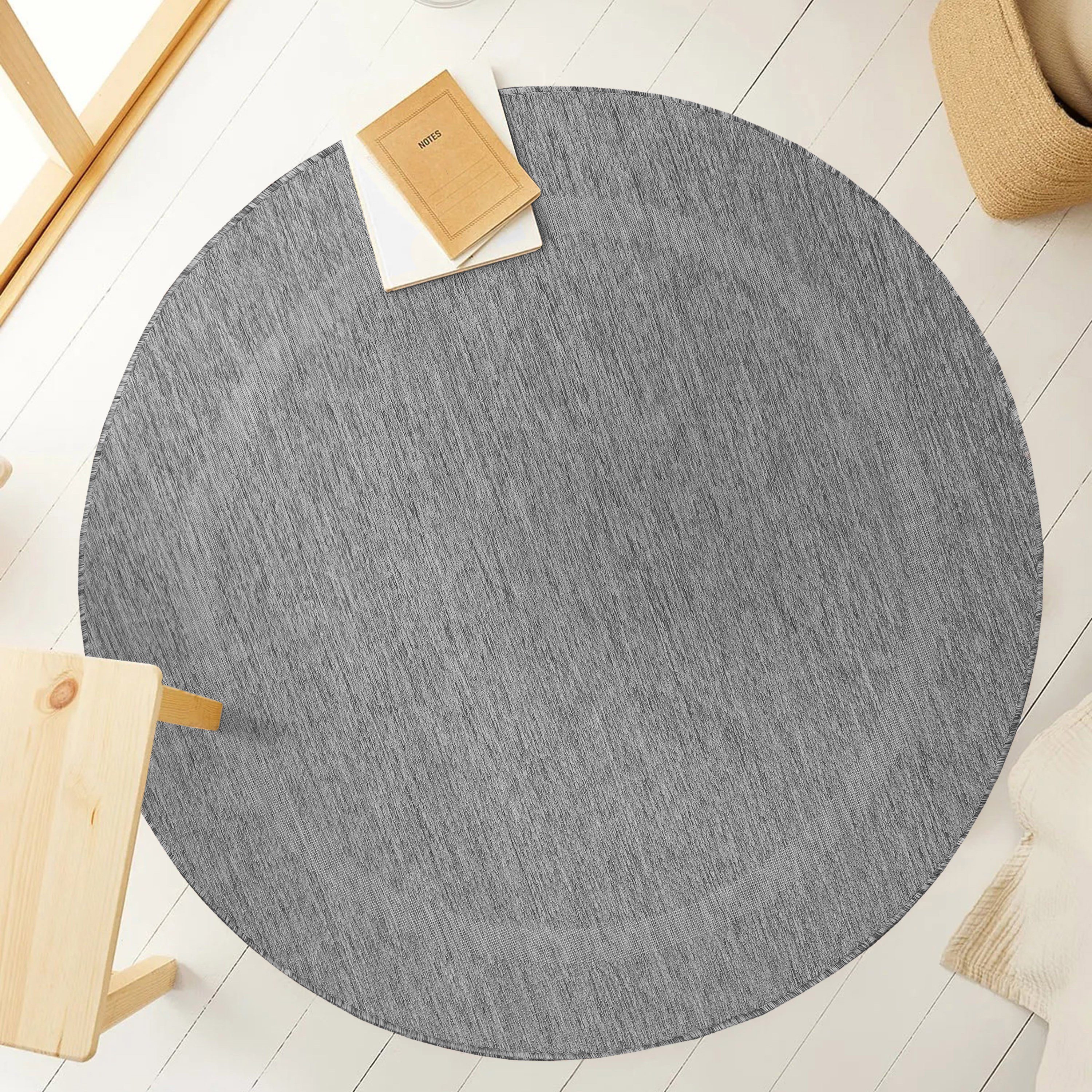 Ayyildiz Teppiche Outdoorteppich RELAX 4311, auch als Läufer und in Rund, rund, Höhe: 5 mm, Läufer, Pflegeleicht, Robust, In- und Outdoor, große Farbauswahl