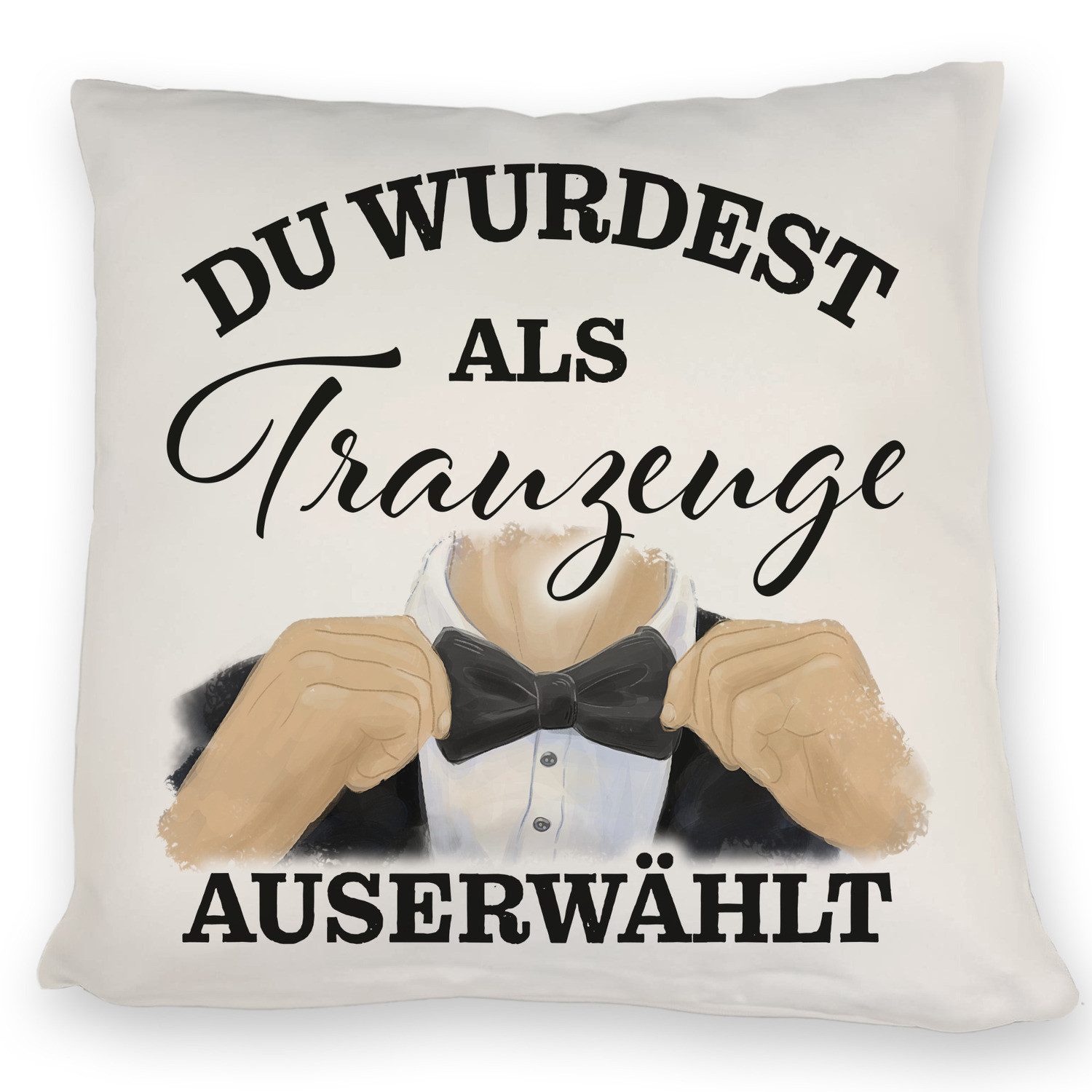 Dekokissen Als Trauzeuge auserwählt Kissen