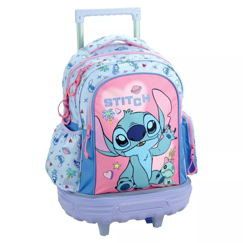 Kinderrucksack Disney Lilo und Stitch Rollschultasche für die Schule