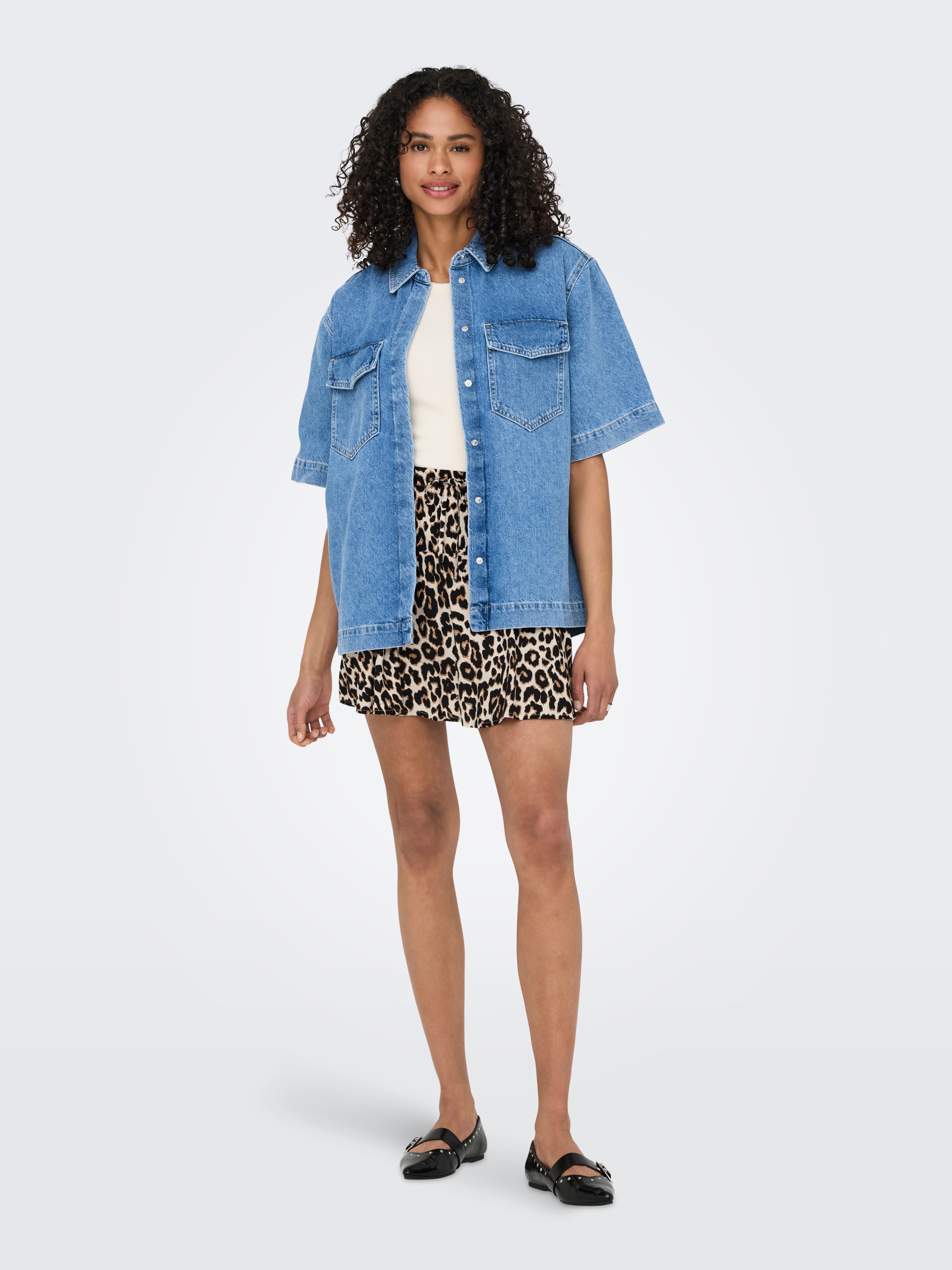 ONLY Minirock ONLNALA LIFE SKORT WVN NOOS Viskose