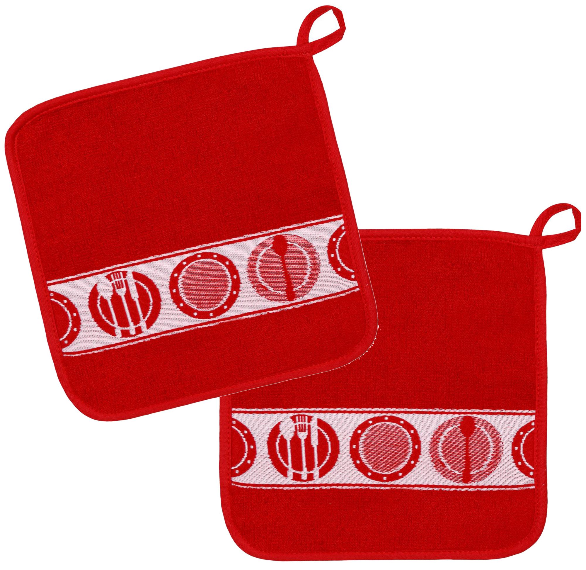 Kracht Topflappen Teller, (2-tlg., 2-teilig), 2er günstig online kaufen