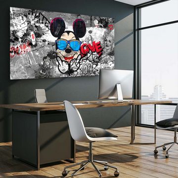 ArtMind XXL-Wandbild FAMOUS - Pop Art, Premium Wandbilder als gerahmte Leinwand in verschiedenen Größen, Wall Art, Bild, Canva