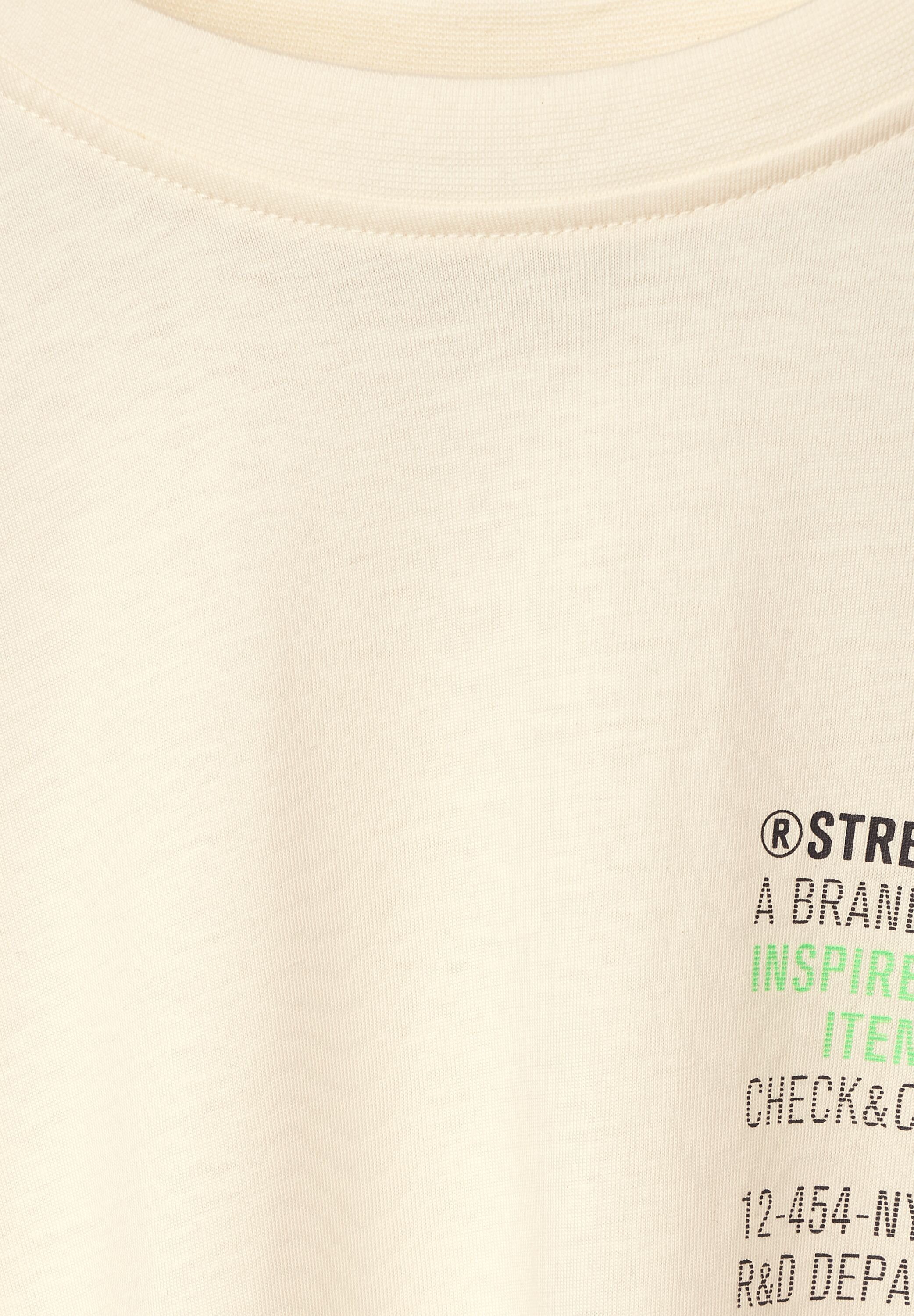 white ONE wool STREET MEN T-Shirt