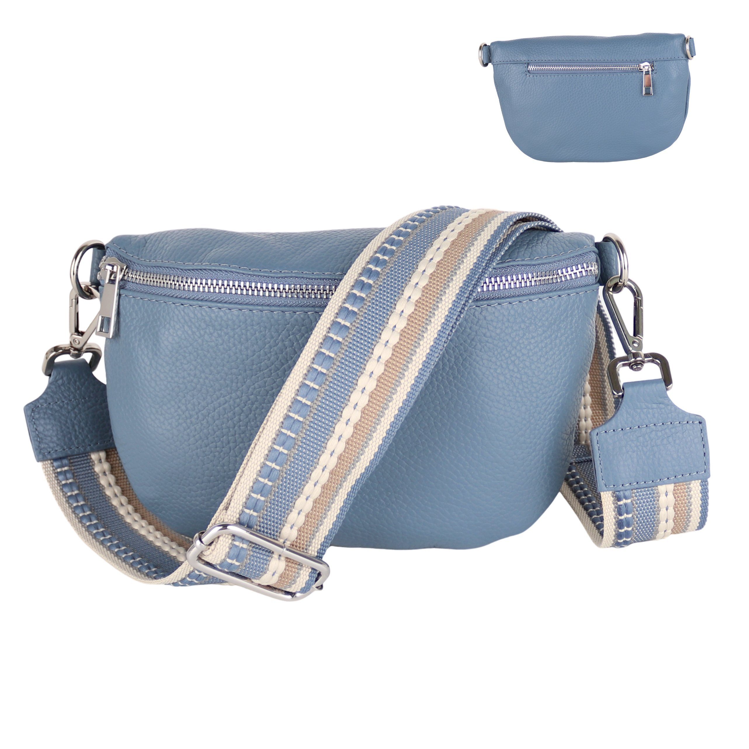 MIRROSI Bauchtasche Damen Echtleder, Made in günstig online kaufen