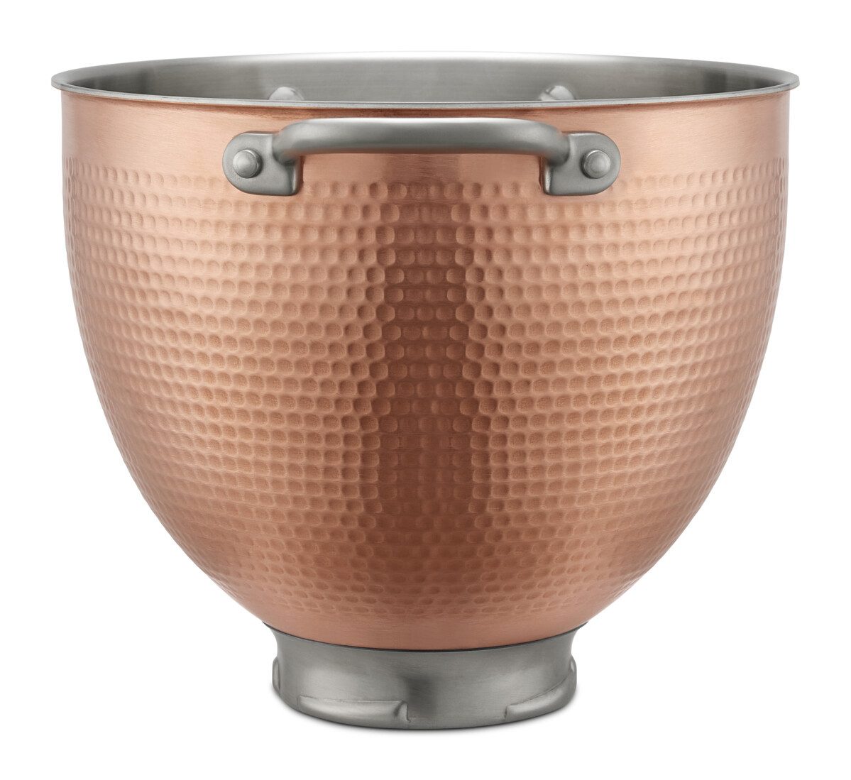 KitchenAid Küchenmaschinenschüssel "Hammered Copper" für 4,8 und 4,3 Liter Küchenmaschinen, Edelstahl, (1-tlg), Nicht Spülmaschinen geeignet