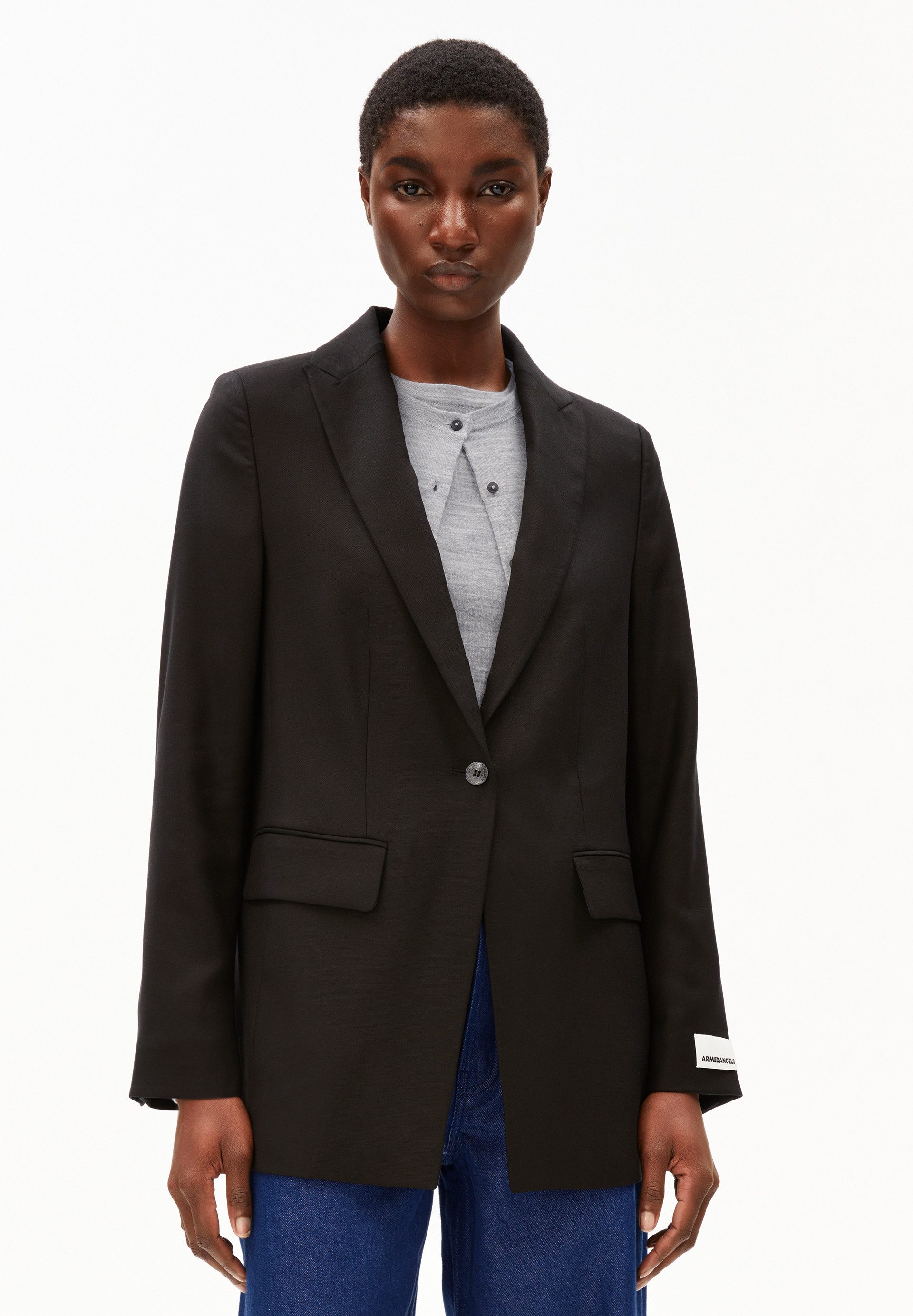 Armedangels Jackenblazer MIKULAA BLAZER Blazer aus TENCEL™ Lyocell Mix (1-t günstig online kaufen