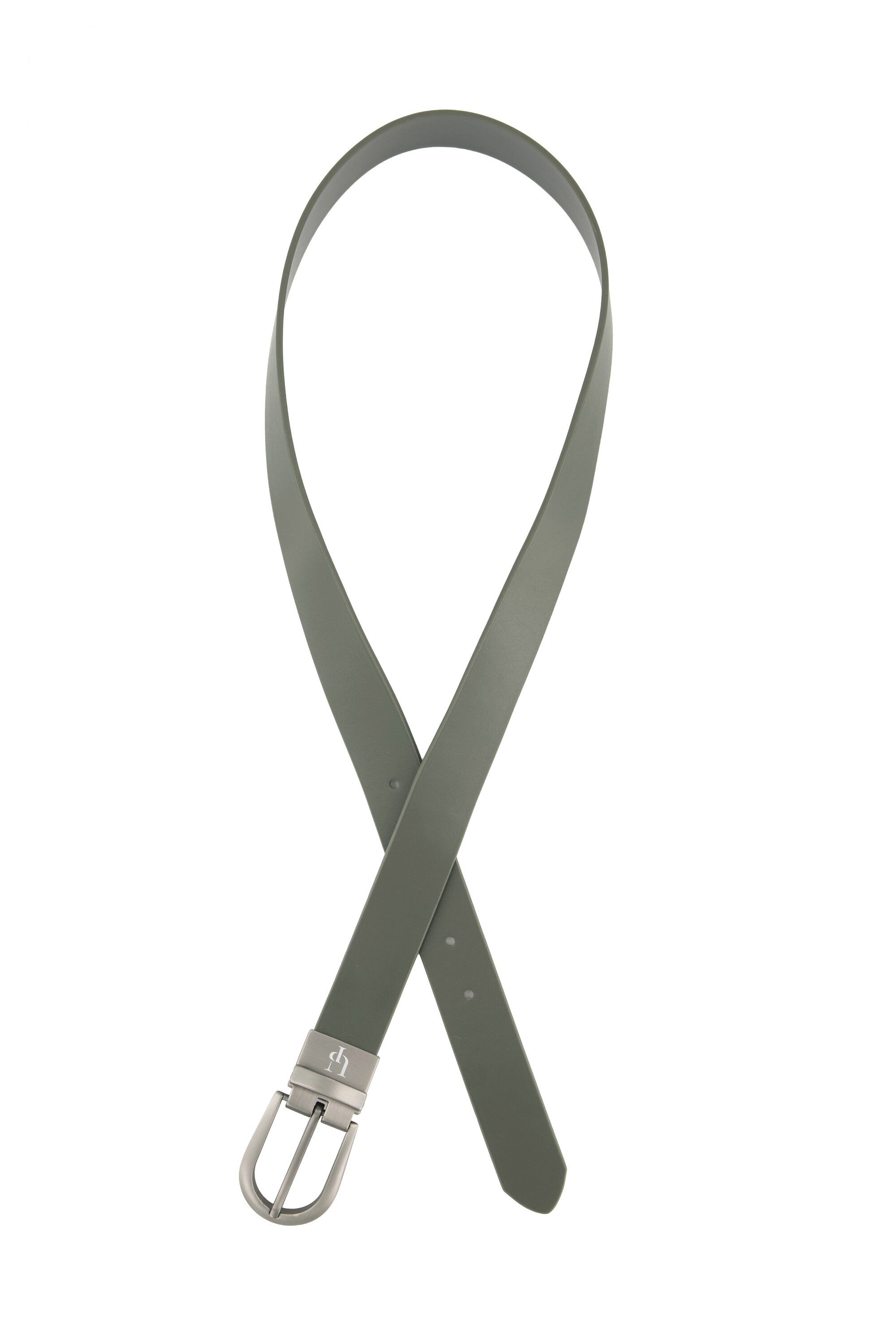 Ulla Popken Hüftgürtel Wendegürtel Leder Metallic-Schnalle