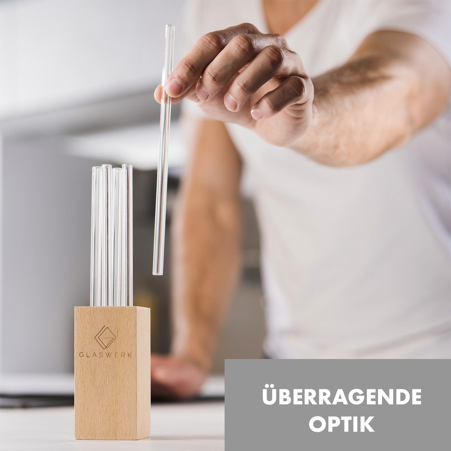 Klarstein Trinkhalme Glaswerk Salizzada