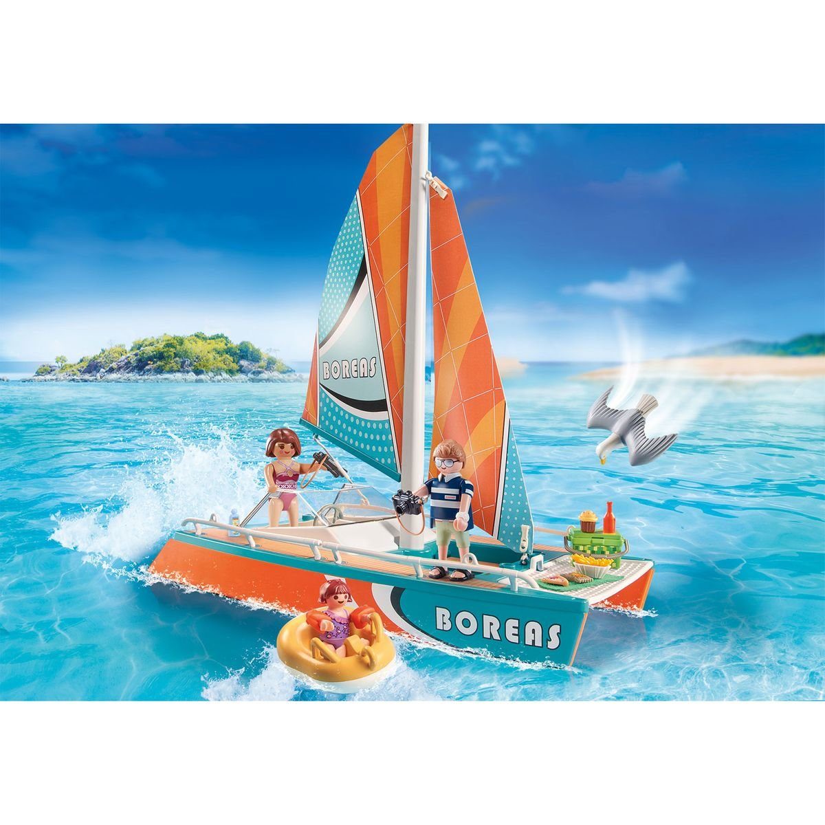 Playmobil® Spielwelt PLAYMOBIL® 71043 - Family Fun - Katamaran