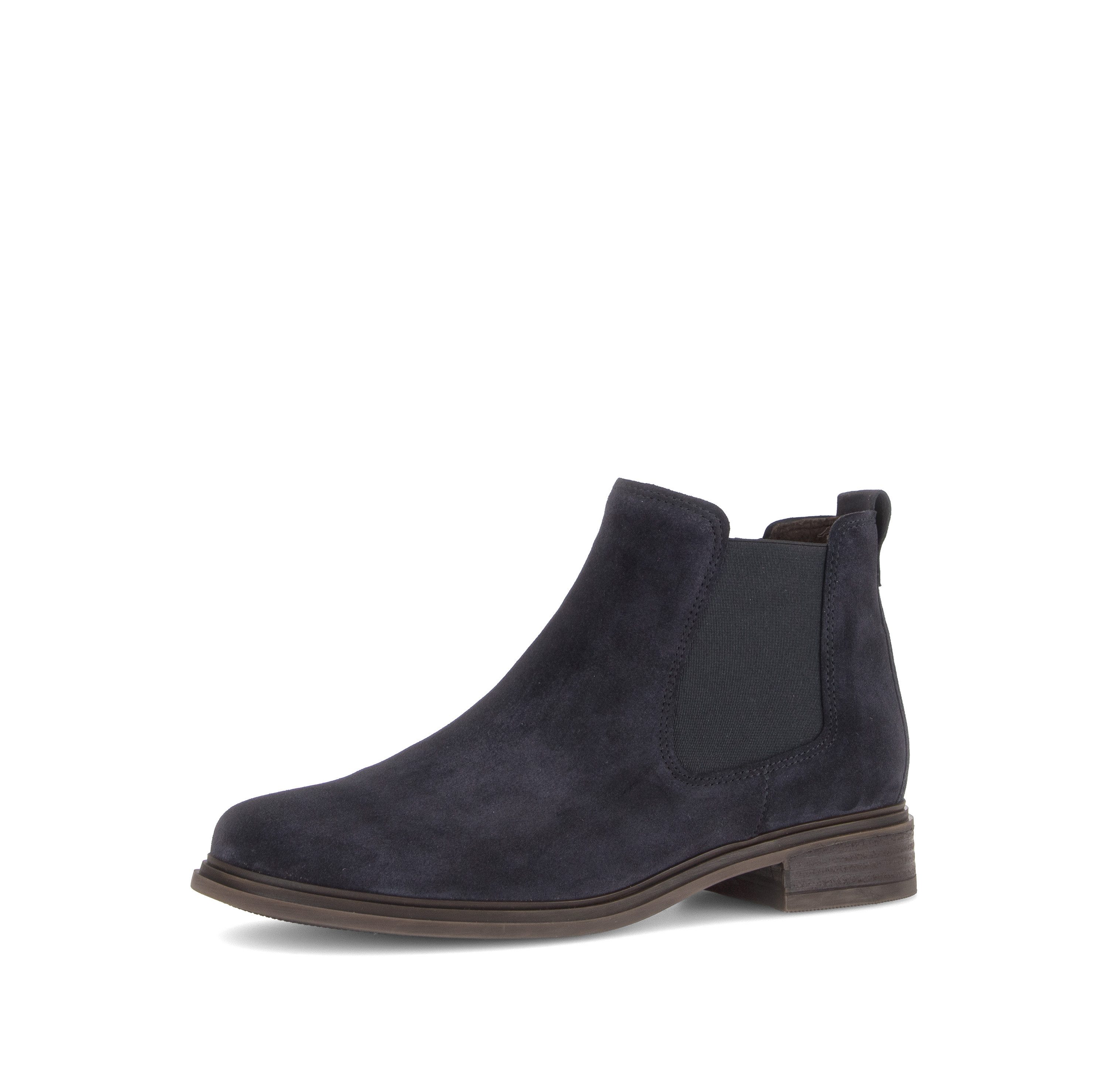 Gabor Chelseaboots Blockabsatz, Ankleboots in Bequemweite G (weit)
