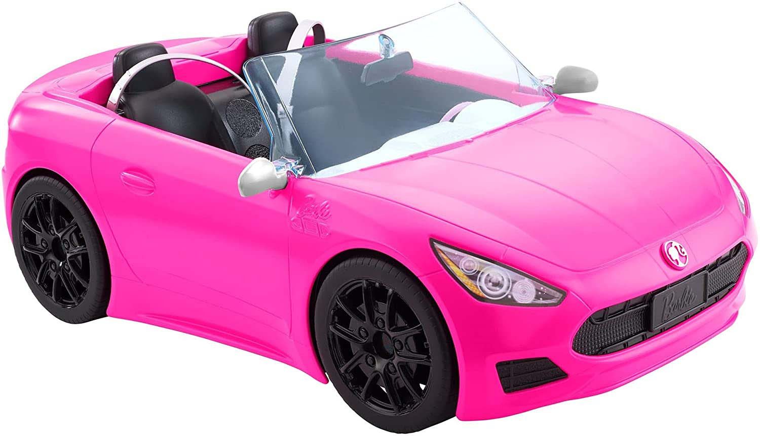 Mattel® Spielzeug-Auto Barbie HBT92 - Glam Cabrio in Pink - Auto für Barbie günstig online kaufen