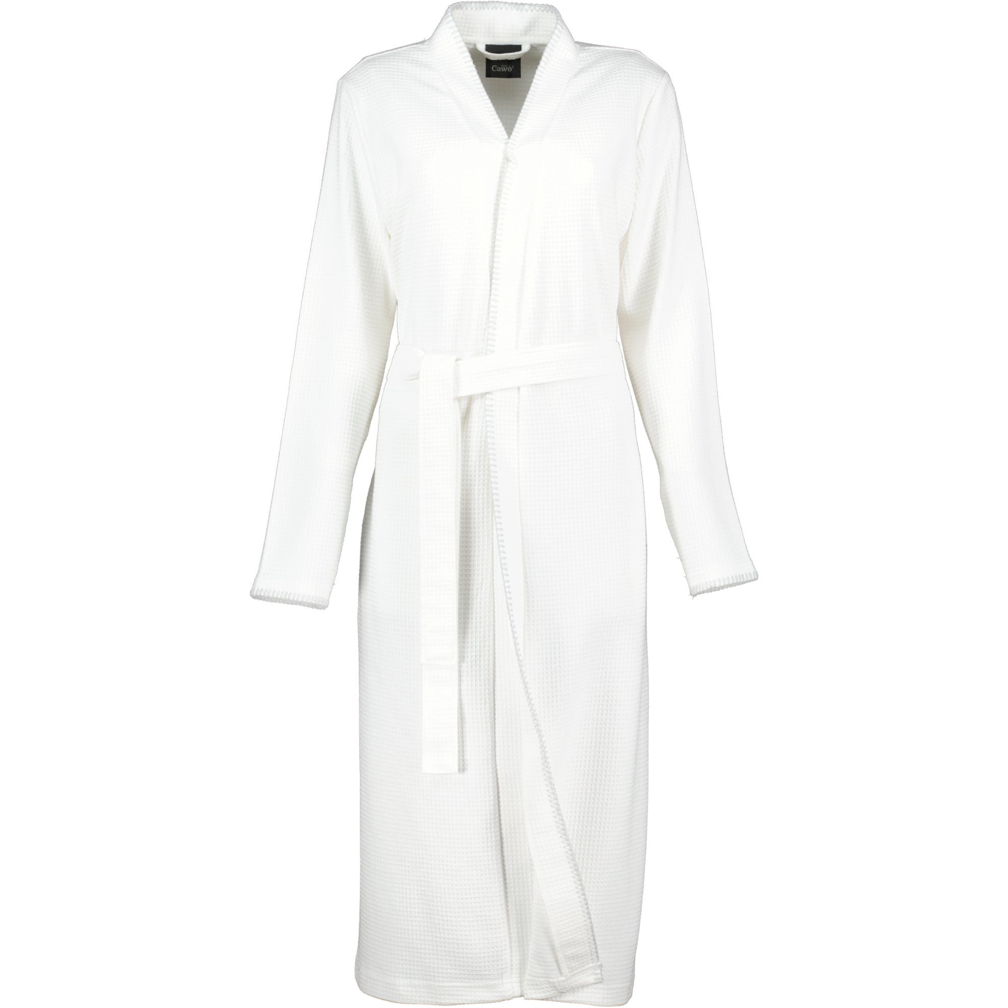 Home 812 Cawö Kimono Baumwolle, % (67) Kimono, Pique, extraleicht Damenbademantel Weiß Pique 100