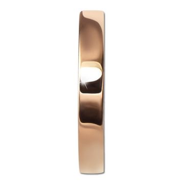 GoldDream Paar Creolen GoldDream Creole massiv Glanz 20mm (Creolen), Damen Creolen Glanz aus 333 Rosegold - 8 Karat, Farbe: rose