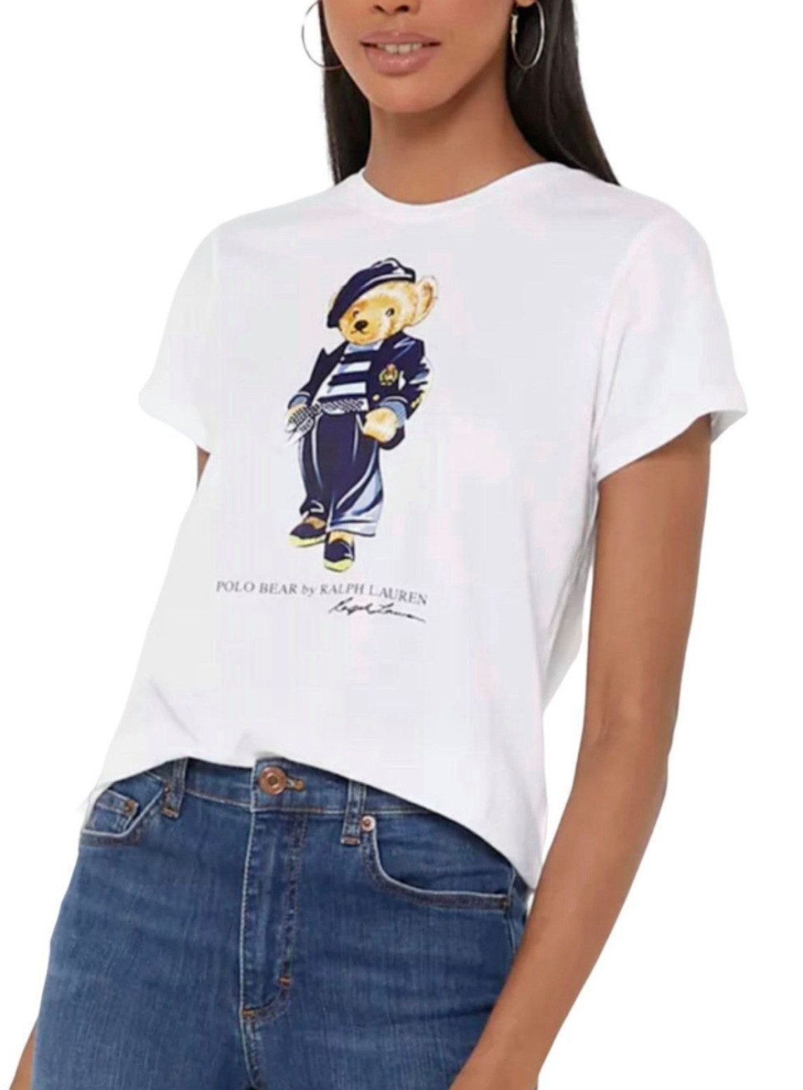 Polo Ralph Lauren T-Shirt Beret Bear günstig online kaufen