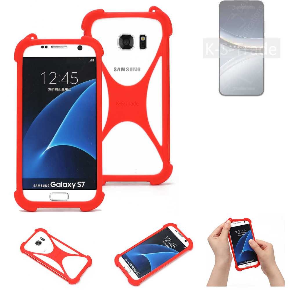 K-S-Trade Handyhülle für POCO F7, Handy-Hülle Schutz-Hülle Bumper Silikon Schutz Hülle Cover Case