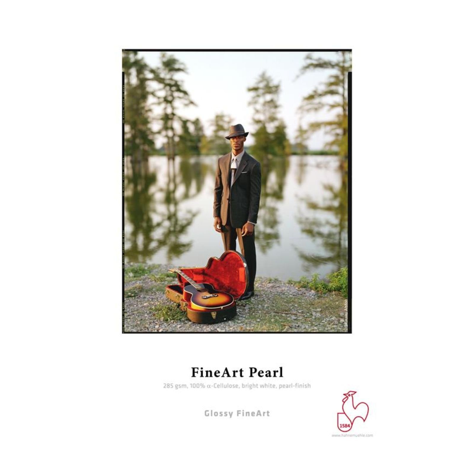 Hahnemühle Fotopapier Hahnemühle Pearl FineArt Inkjet-Papier - 285 g/m² - DIN A4 - 25 Blatt